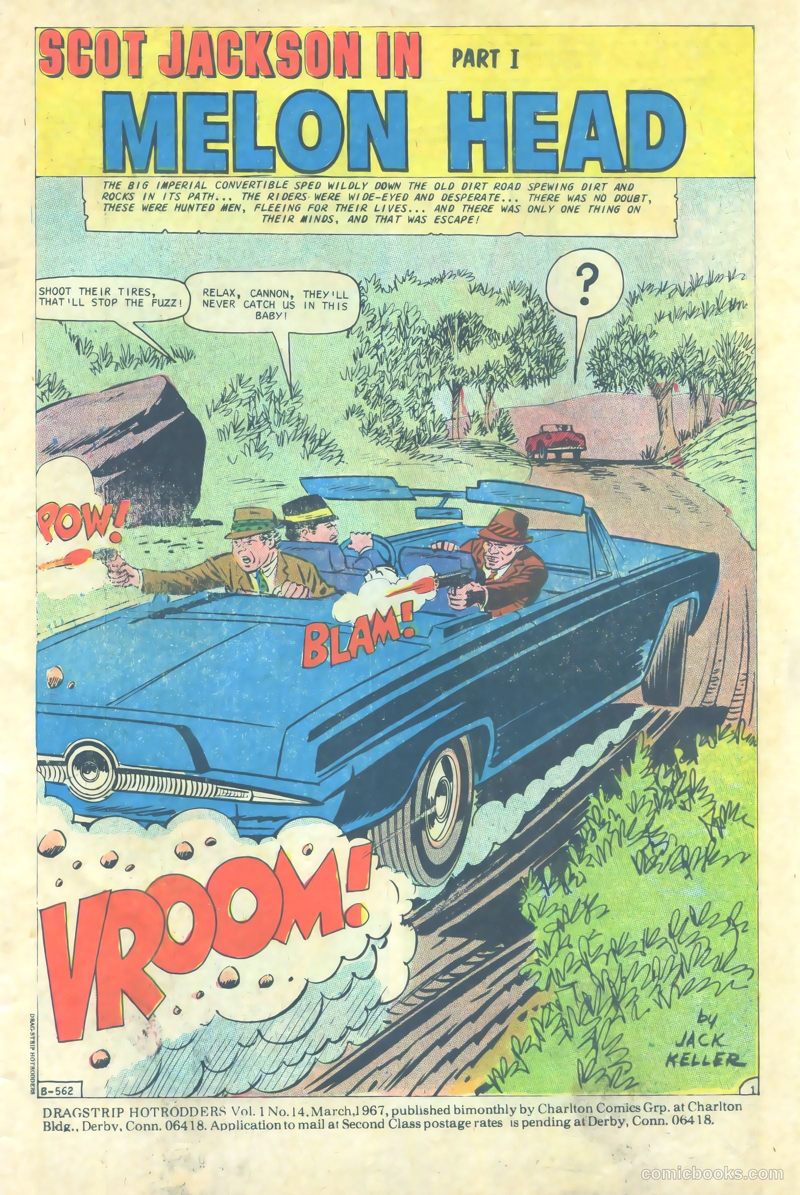 Dragstrip Hotrodders [Drag-Strip Hotrodders] #14 (1967) — page 3 of 36