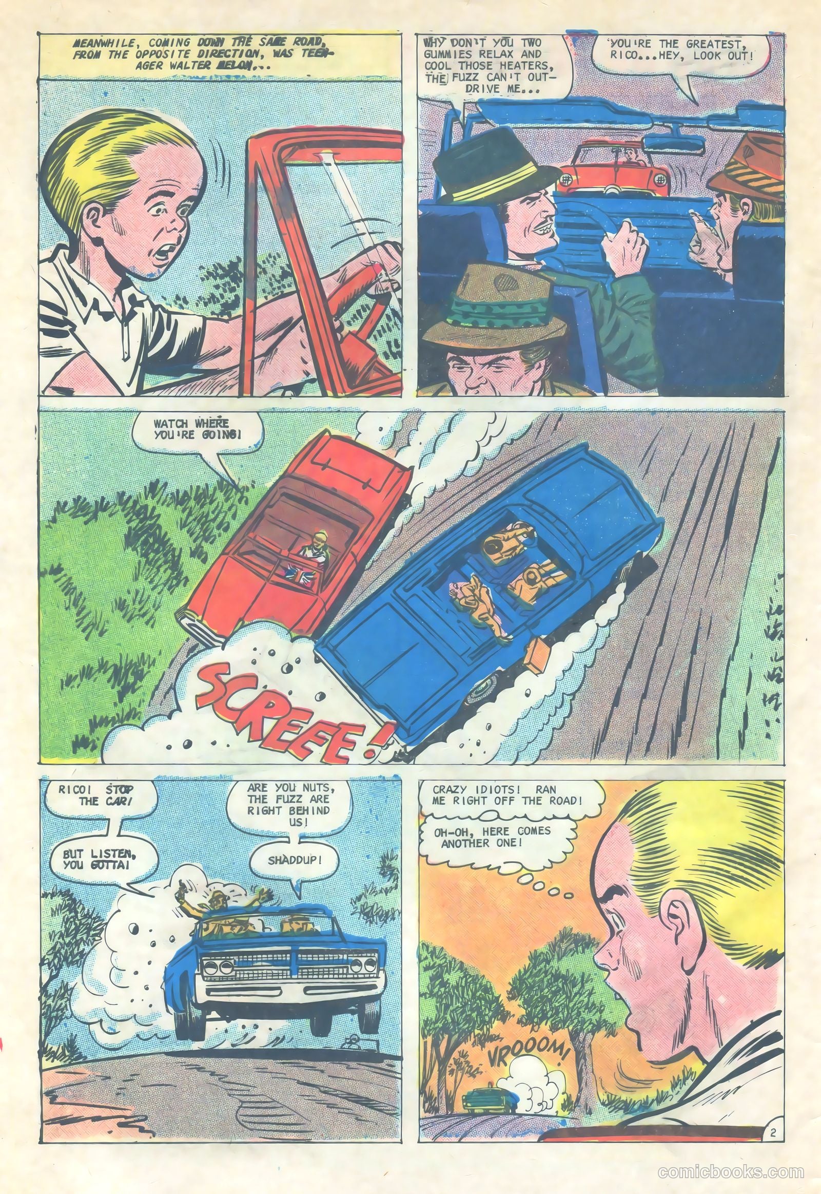 Dragstrip Hotrodders [Drag-Strip Hotrodders] #14 (1967) — page 4 of 36
