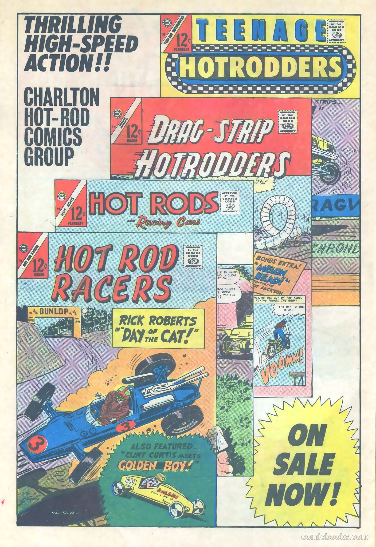 Dragstrip Hotrodders [Drag-Strip Hotrodders] #14 (1967) — page 8 of 36