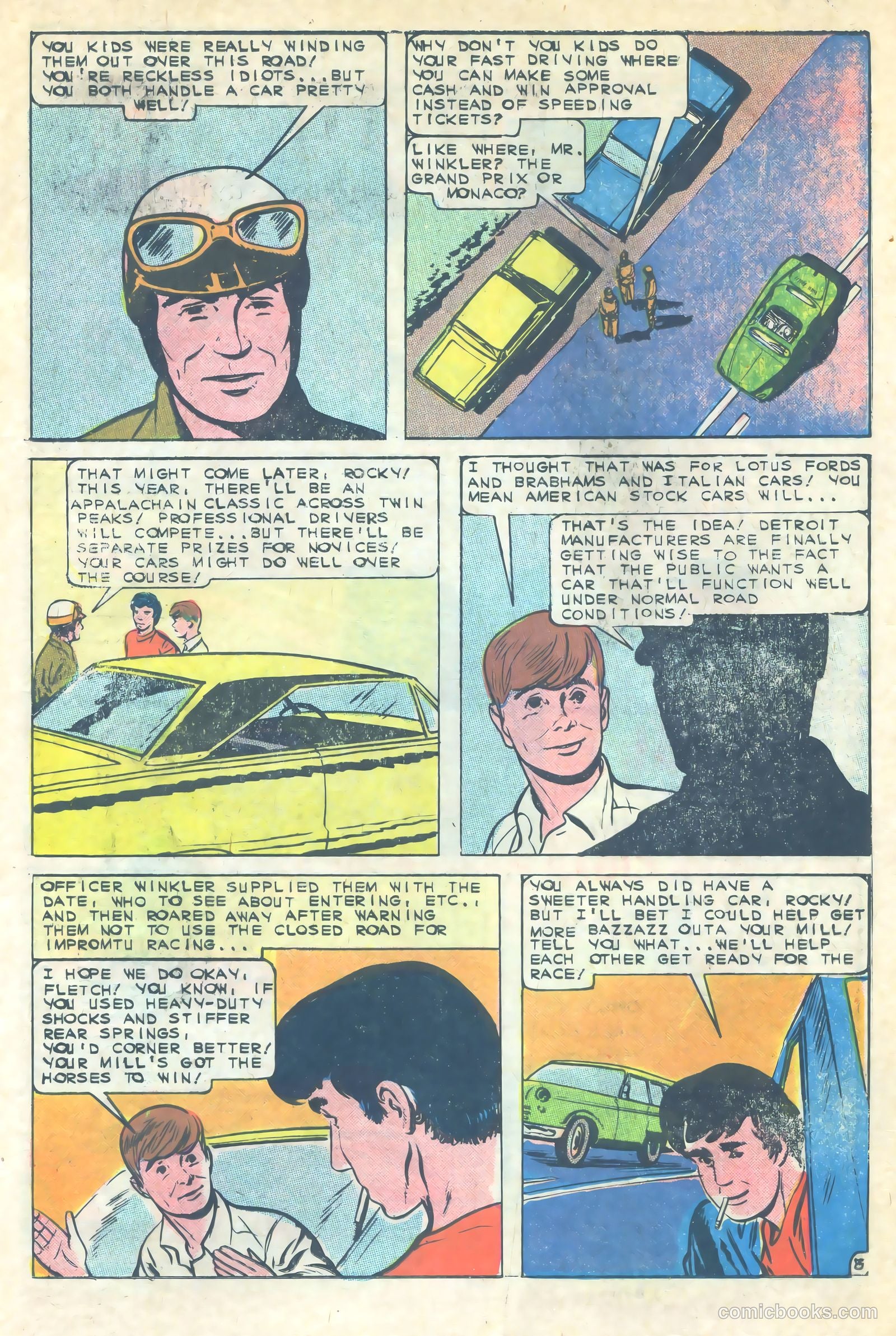 Dragstrip Hotrodders [Drag-Strip Hotrodders] #14 (1967) — page 15 of 36
