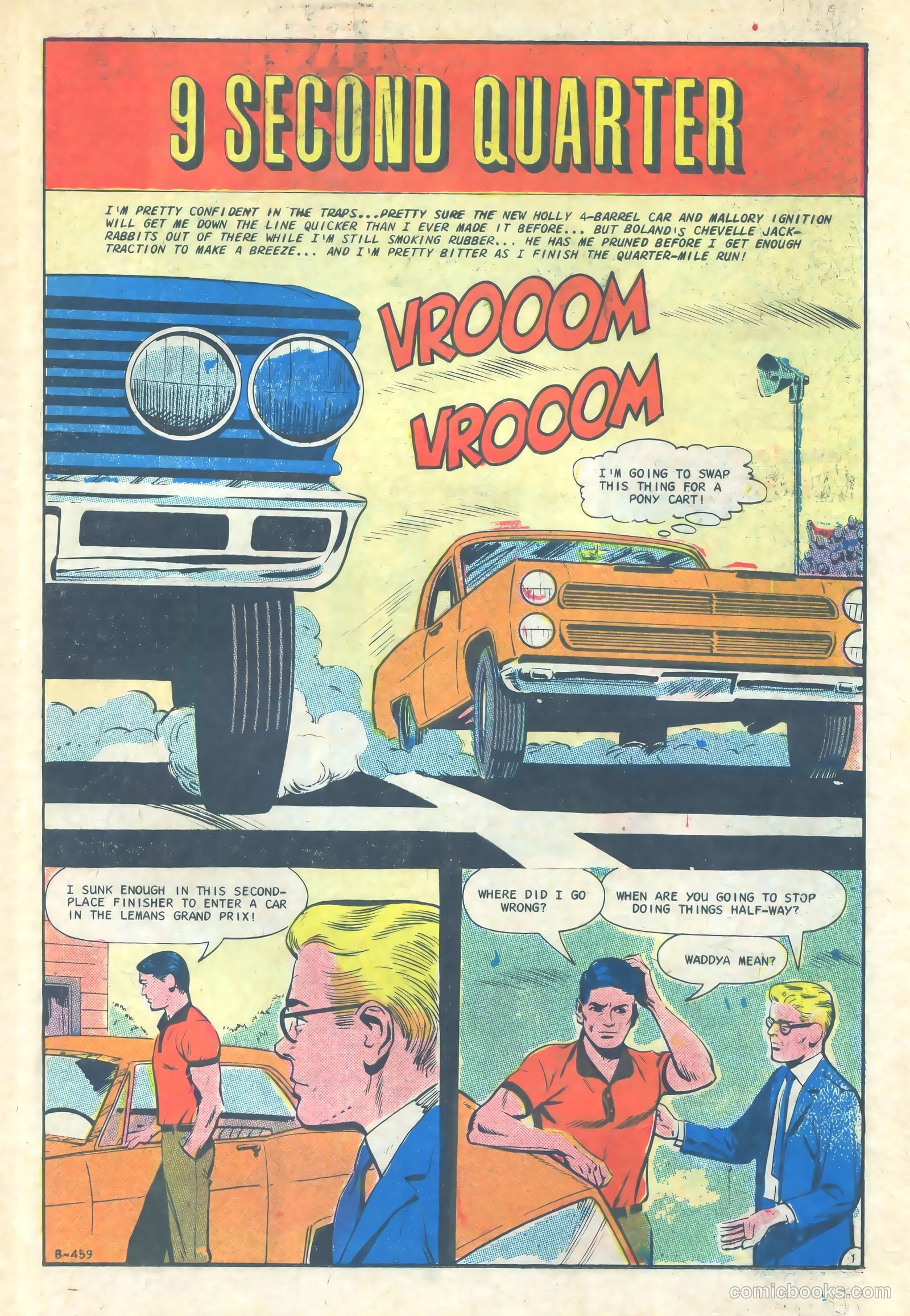 Dragstrip Hotrodders [Drag-Strip Hotrodders] #14 (1967) — page 19 of 36