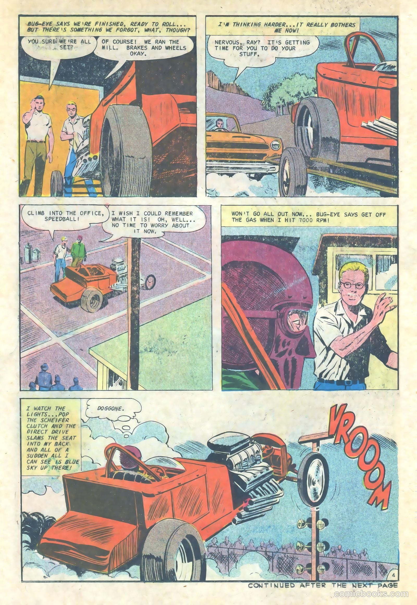 Dragstrip Hotrodders [Drag-Strip Hotrodders] #14 (1967) — page 22 of 36