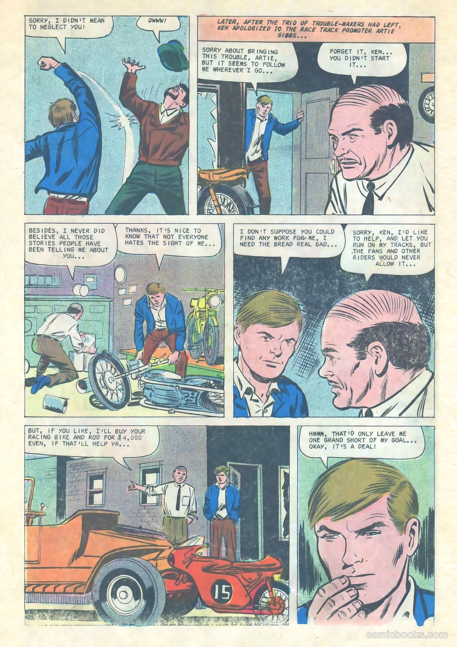 Dragstrip Hotrodders [Drag-Strip Hotrodders] #14 (1967) — page 28 of 36