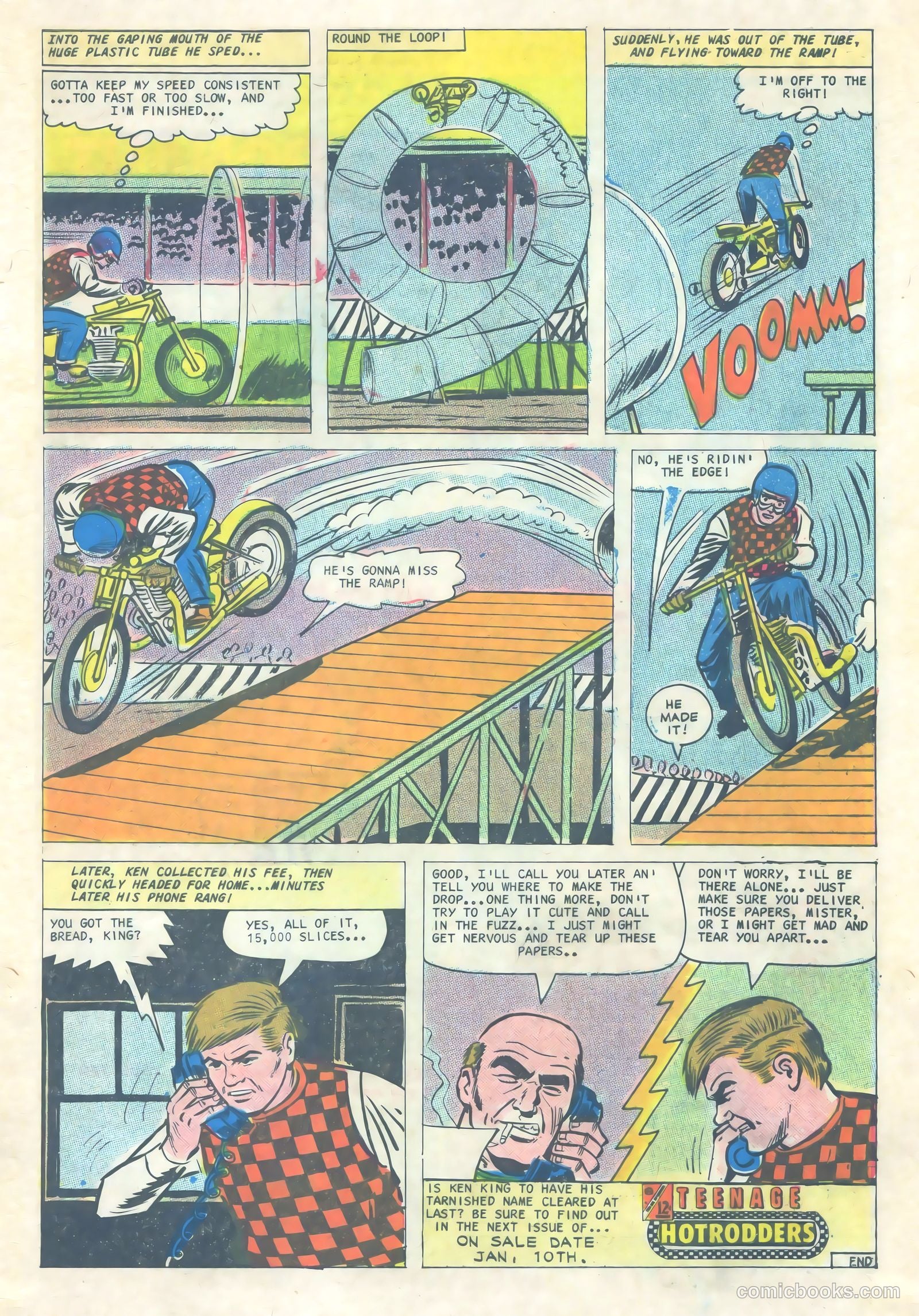 Dragstrip Hotrodders [Drag-Strip Hotrodders] #14 (1967) — page 33 of 36