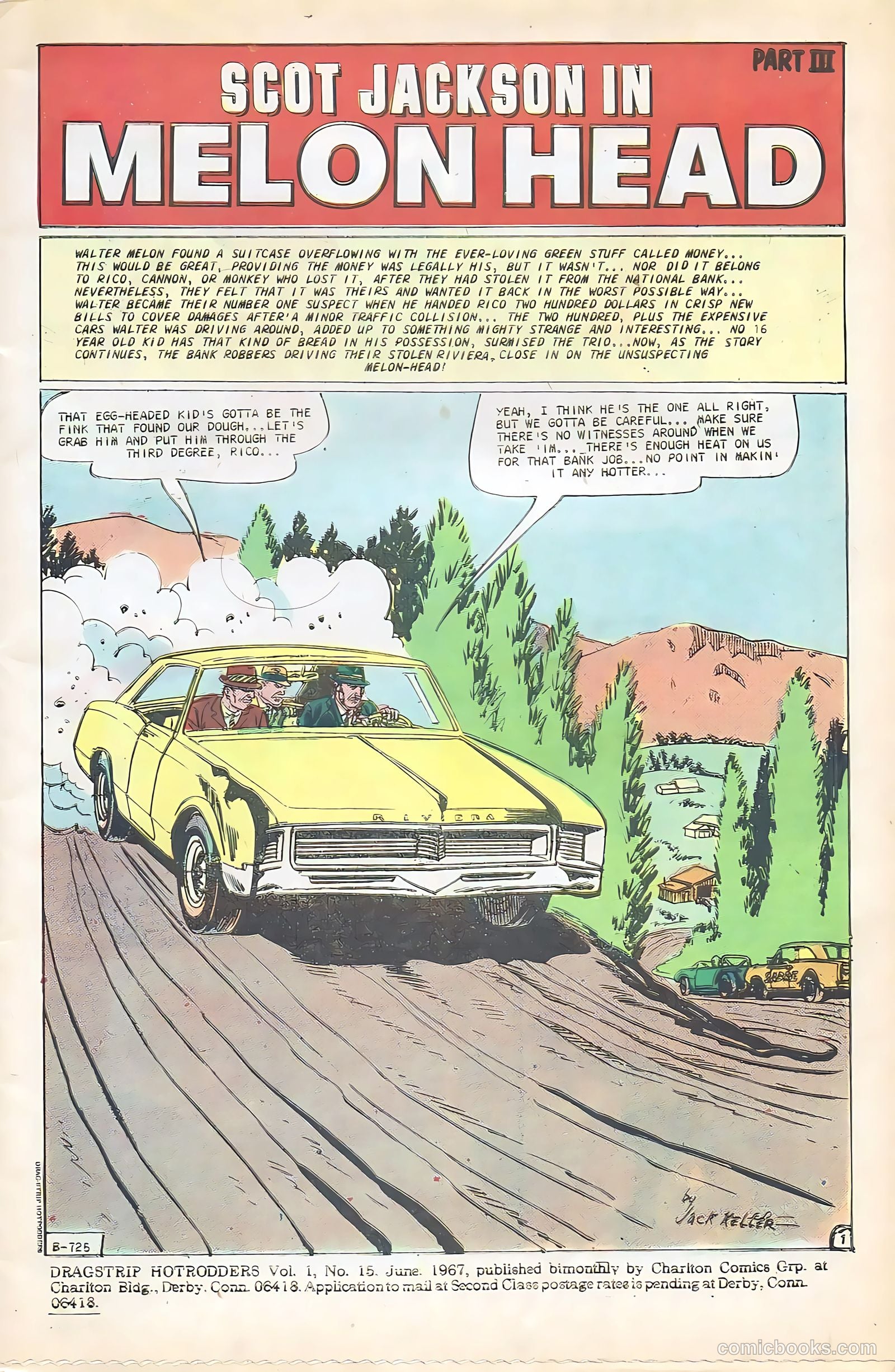 Dragstrip Hotrodders [Drag-Strip Hotrodders] #15 (1967) — page 3 of 36