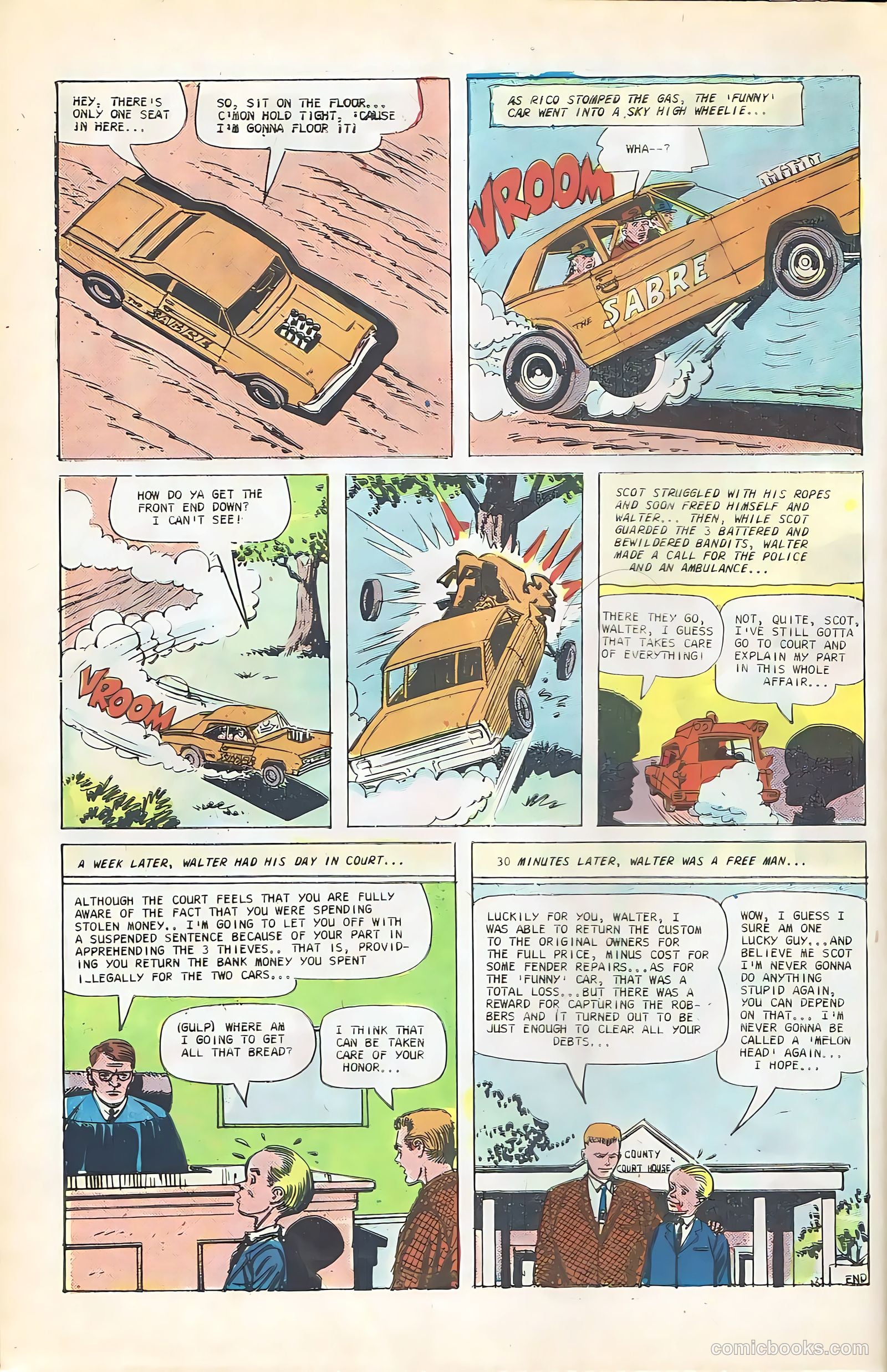 Dragstrip Hotrodders [Drag-Strip Hotrodders] #15 (1967) — page 10 of 36