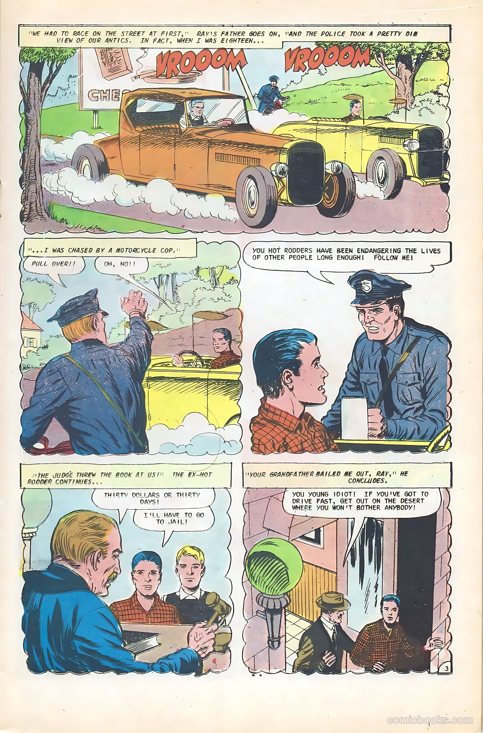 Dragstrip Hotrodders [Drag-Strip Hotrodders] #15 (1967) — page 15 of 36