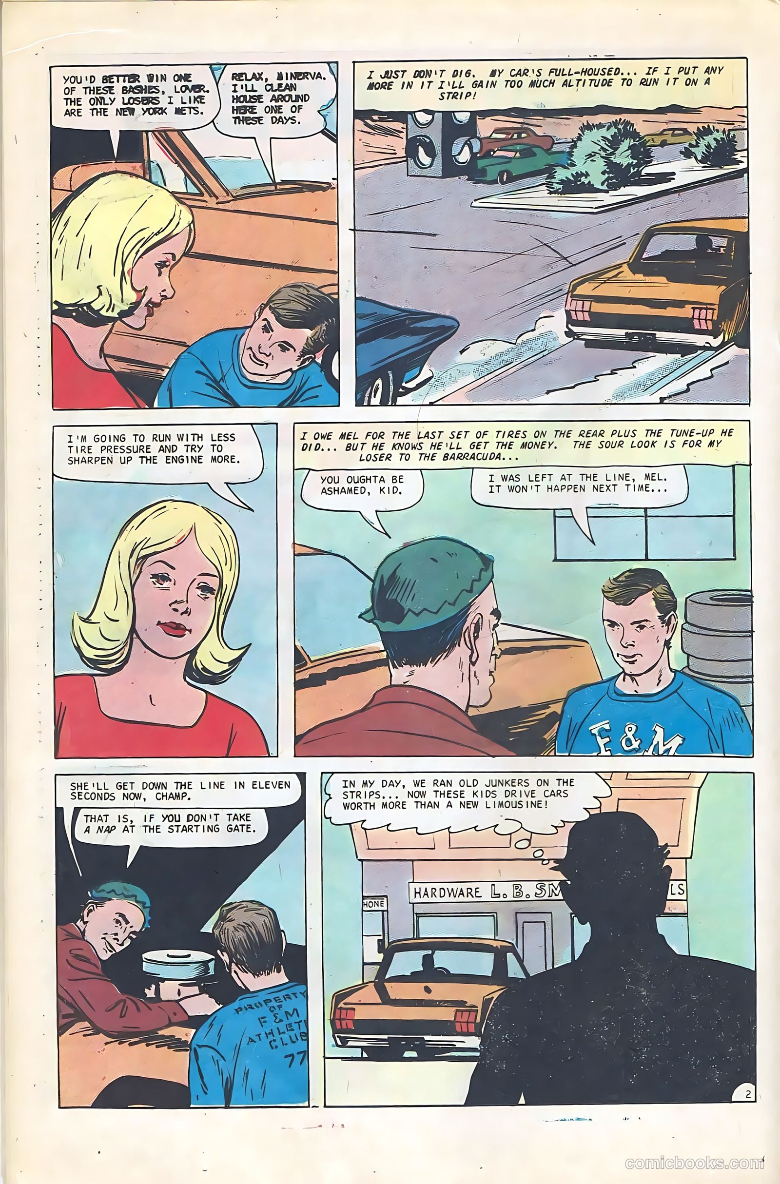 Dragstrip Hotrodders [Drag-Strip Hotrodders] #15 (1967) — page 20 of 36