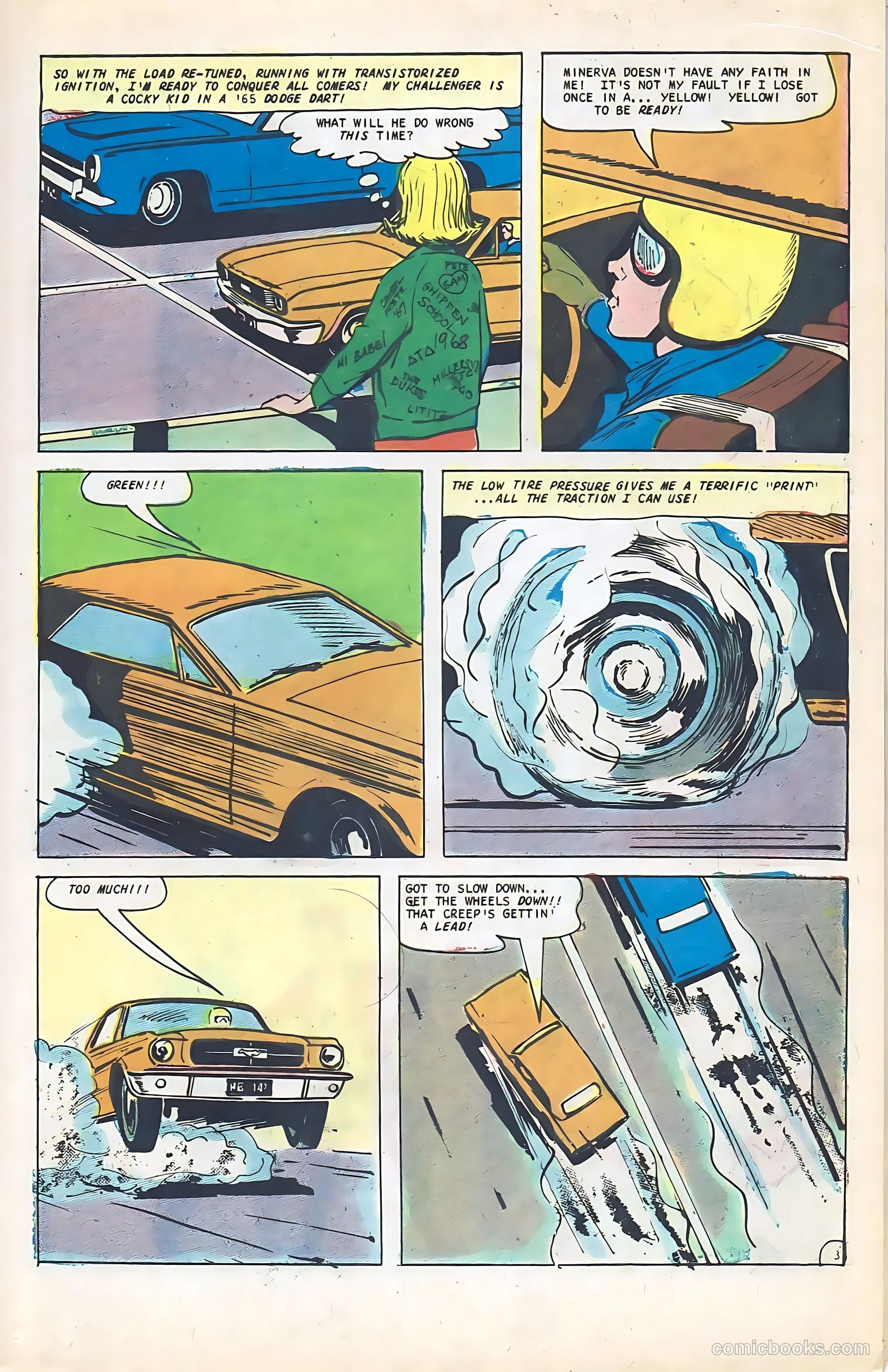 Dragstrip Hotrodders [Drag-Strip Hotrodders] #15 (1967) — page 21 of 36