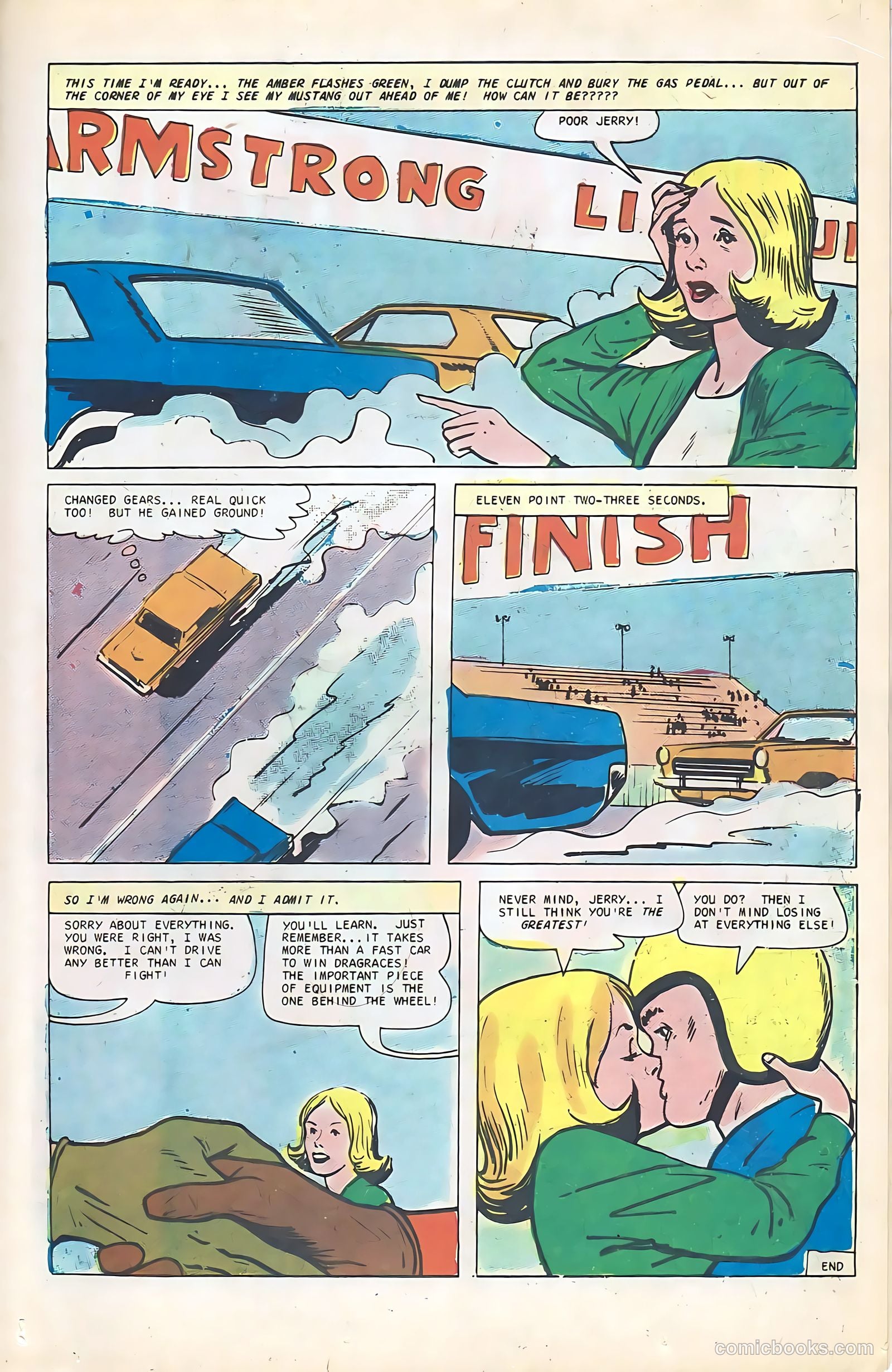 Dragstrip Hotrodders [Drag-Strip Hotrodders] #15 (1967) — page 25 of 36