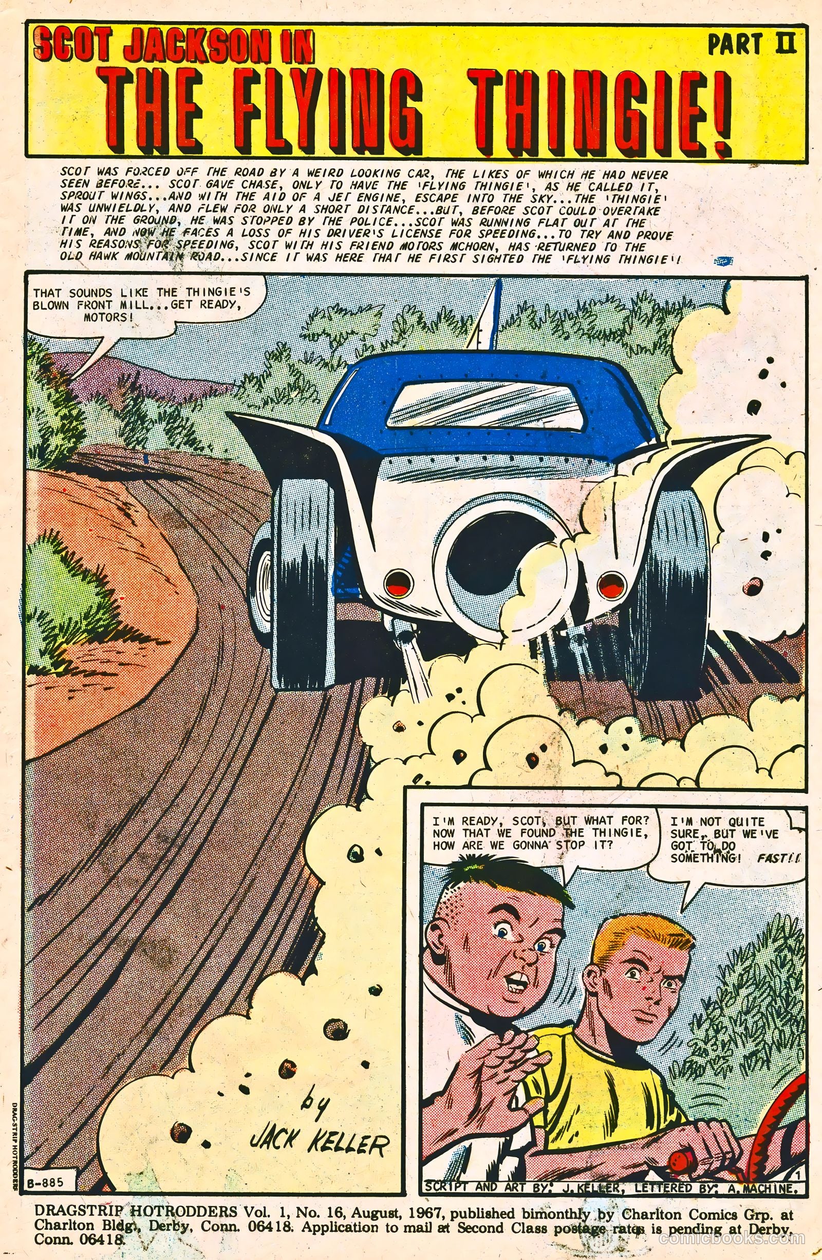 Dragstrip Hotrodders [Drag-Strip Hotrodders] #16 (1967) — page 3 of 36
