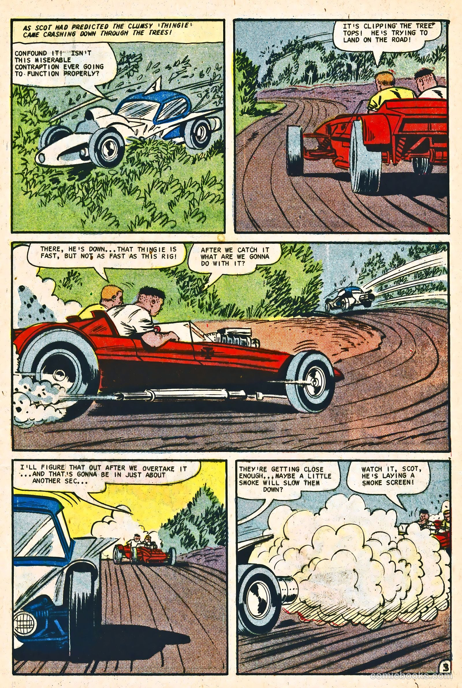 Dragstrip Hotrodders [Drag-Strip Hotrodders] #16 (1967) — page 5 of 36