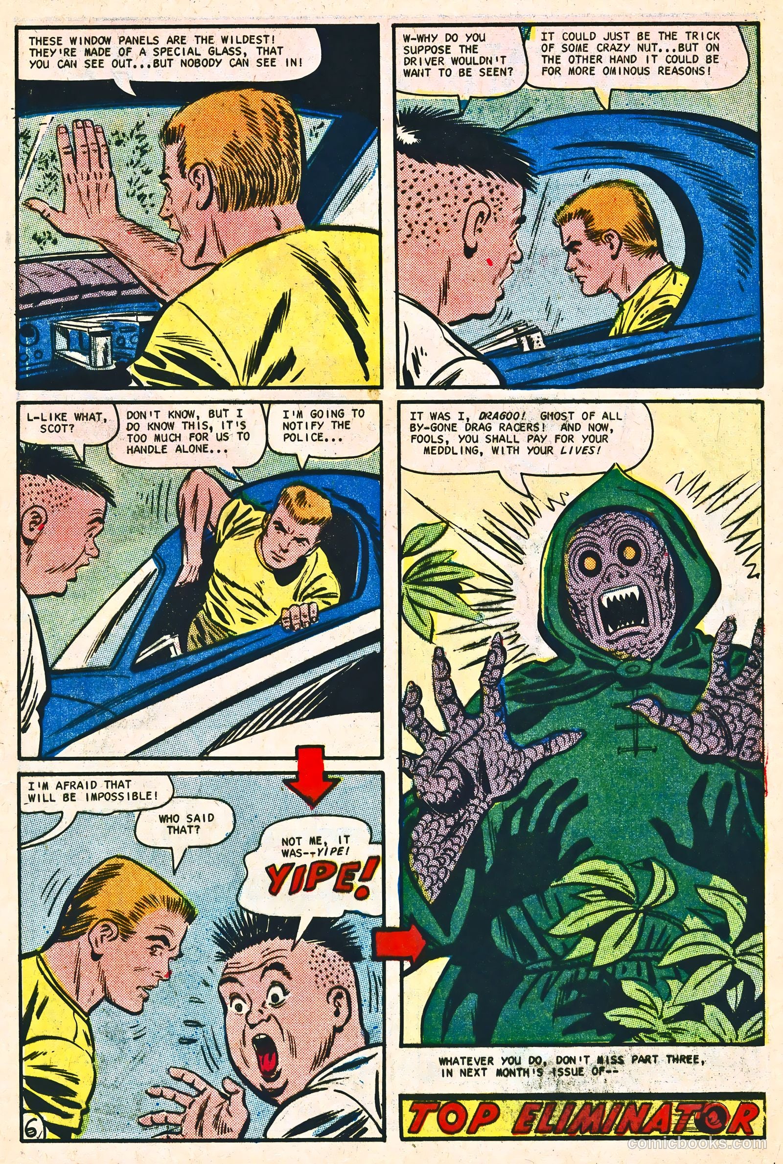 Dragstrip Hotrodders [Drag-Strip Hotrodders] #16 (1967) — page 9 of 36