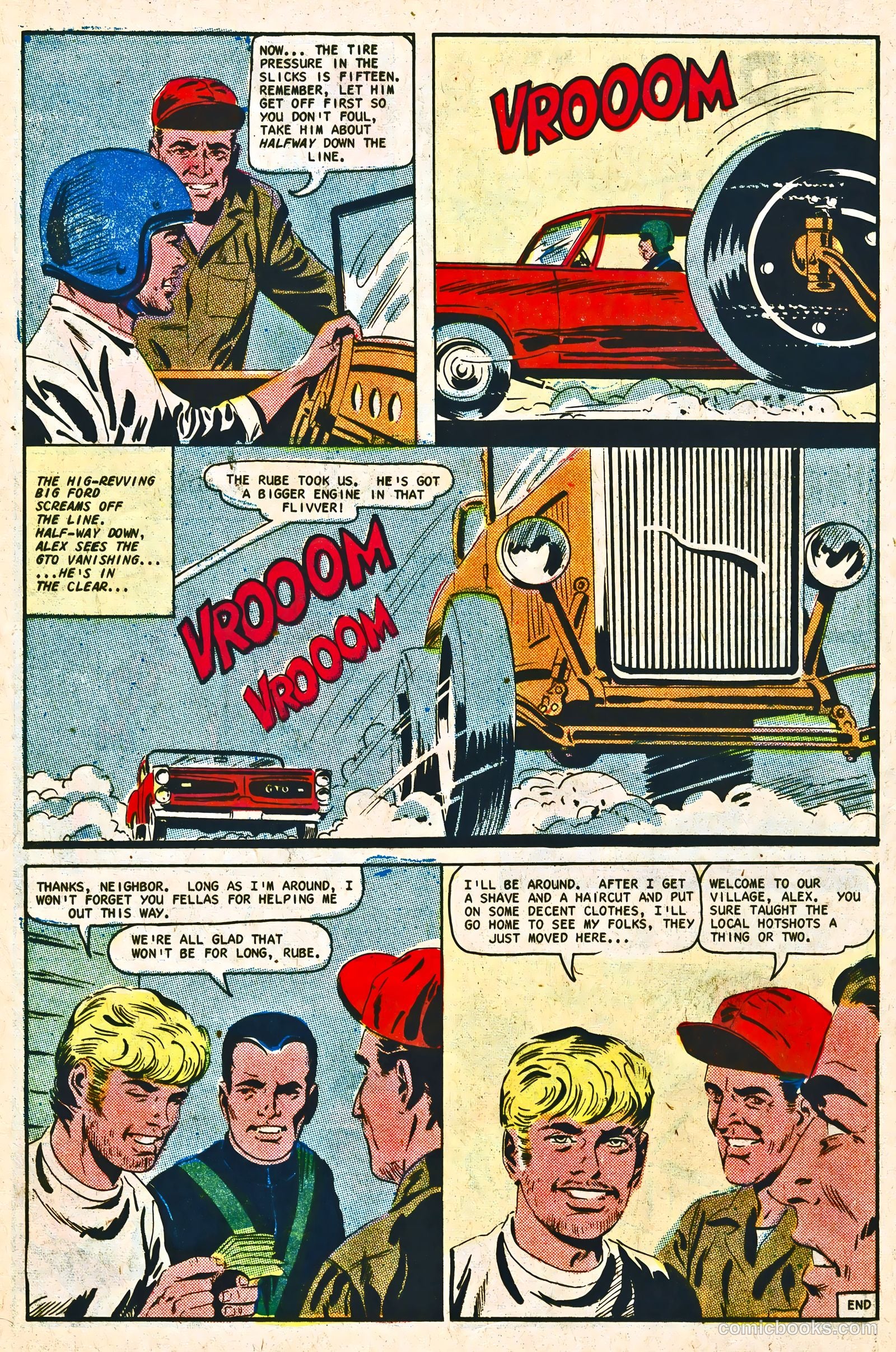 Dragstrip Hotrodders [Drag-Strip Hotrodders] #16 (1967) — page 16 of 36