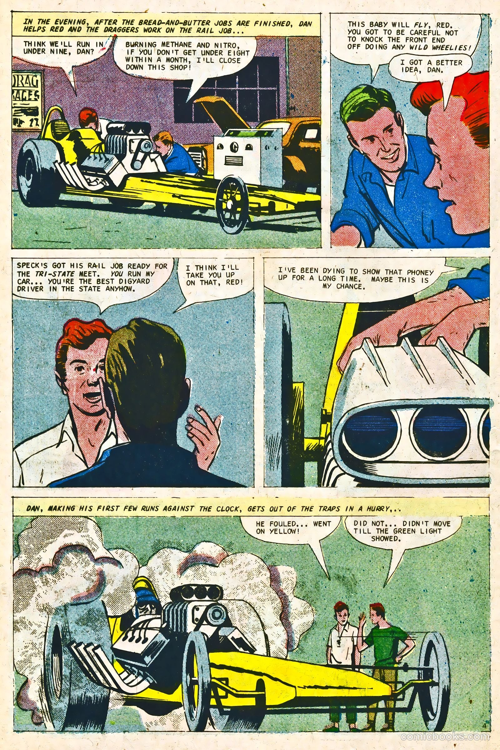 Dragstrip Hotrodders [Drag-Strip Hotrodders] #16 (1967) — page 20 of 36