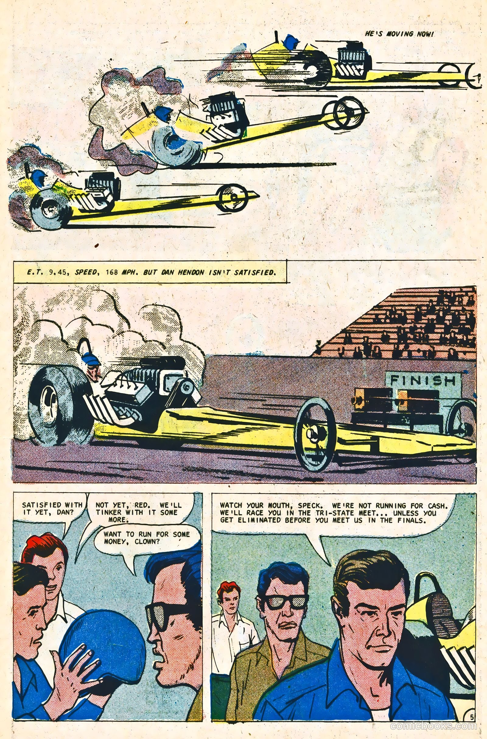 Dragstrip Hotrodders [Drag-Strip Hotrodders] #16 (1967) — page 21 of 36