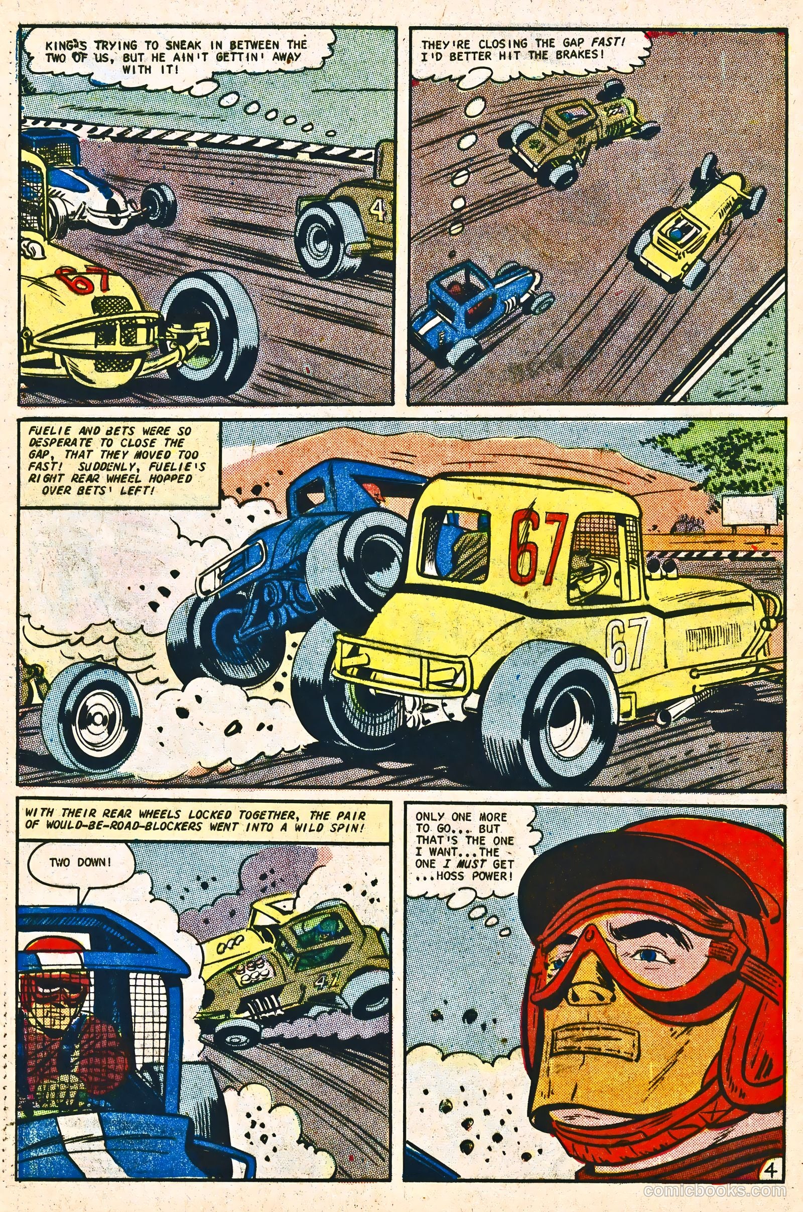 Dragstrip Hotrodders [Drag-Strip Hotrodders] #16 (1967) — page 28 of 36