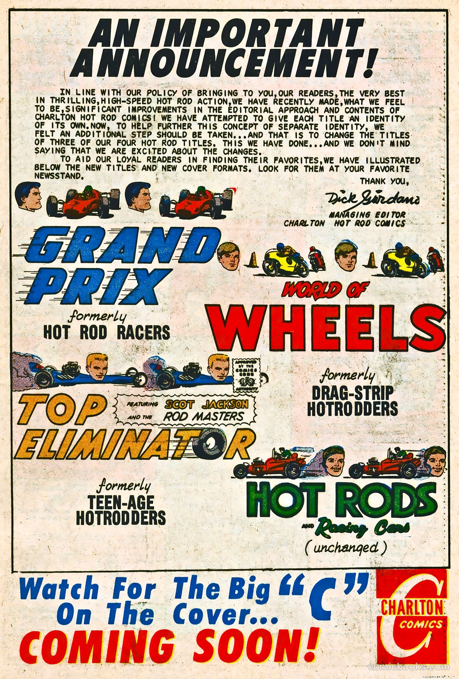 Dragstrip Hotrodders [Drag-Strip Hotrodders] #16 (1967) — page 33 of 36