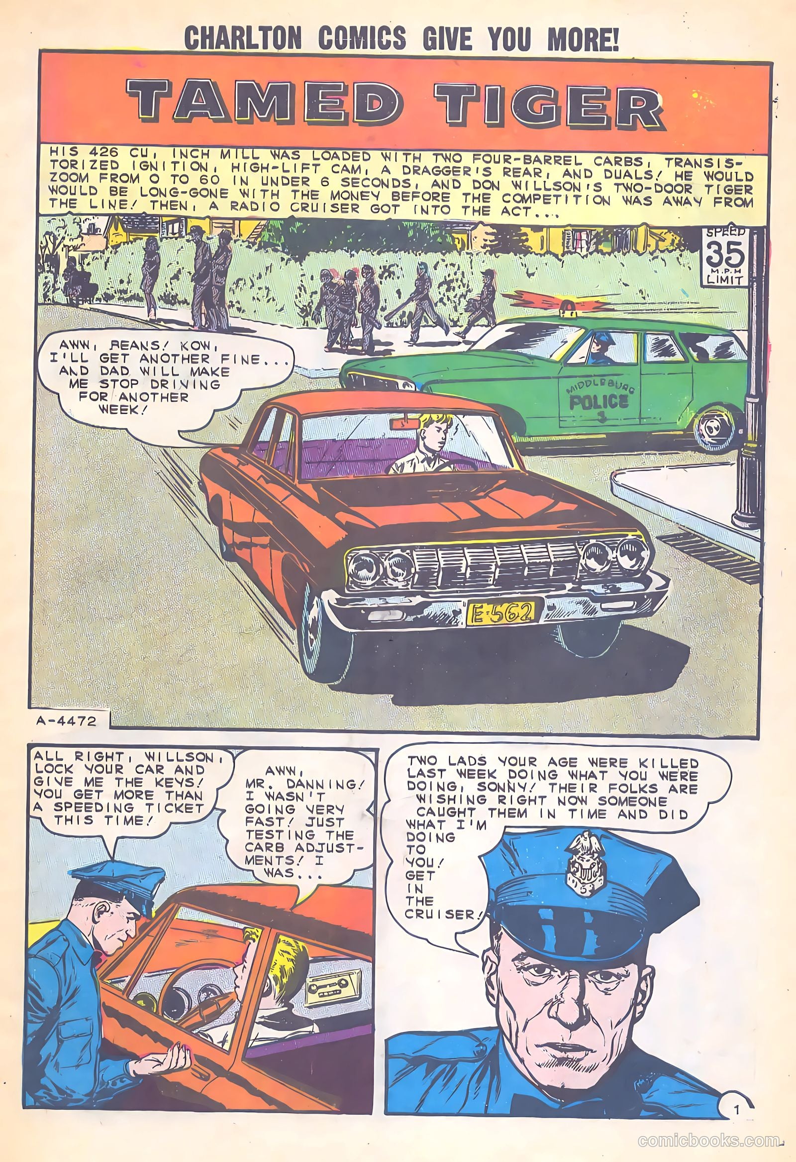 Dragstrip Hotrodders [Drag-Strip Hotrodders] #2 (1965) — page 3 of 36