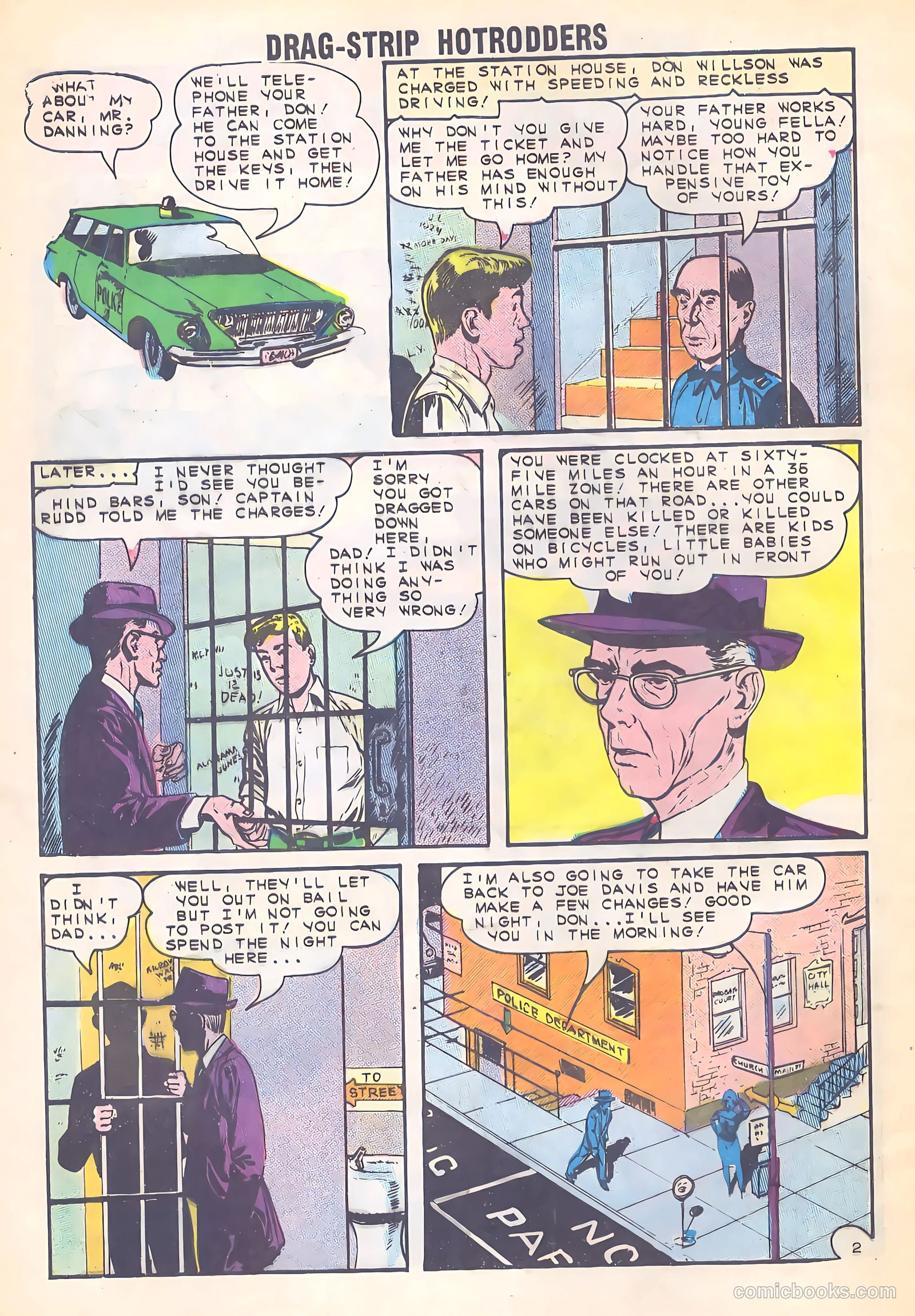 Dragstrip Hotrodders [Drag-Strip Hotrodders] #2 (1965) — page 4 of 36