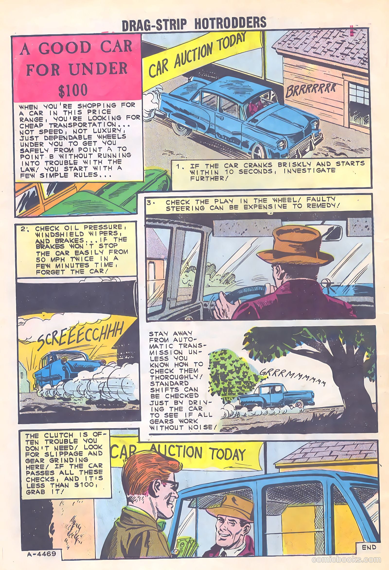 Dragstrip Hotrodders [Drag-Strip Hotrodders] #2 (1965) — page 10 of 36