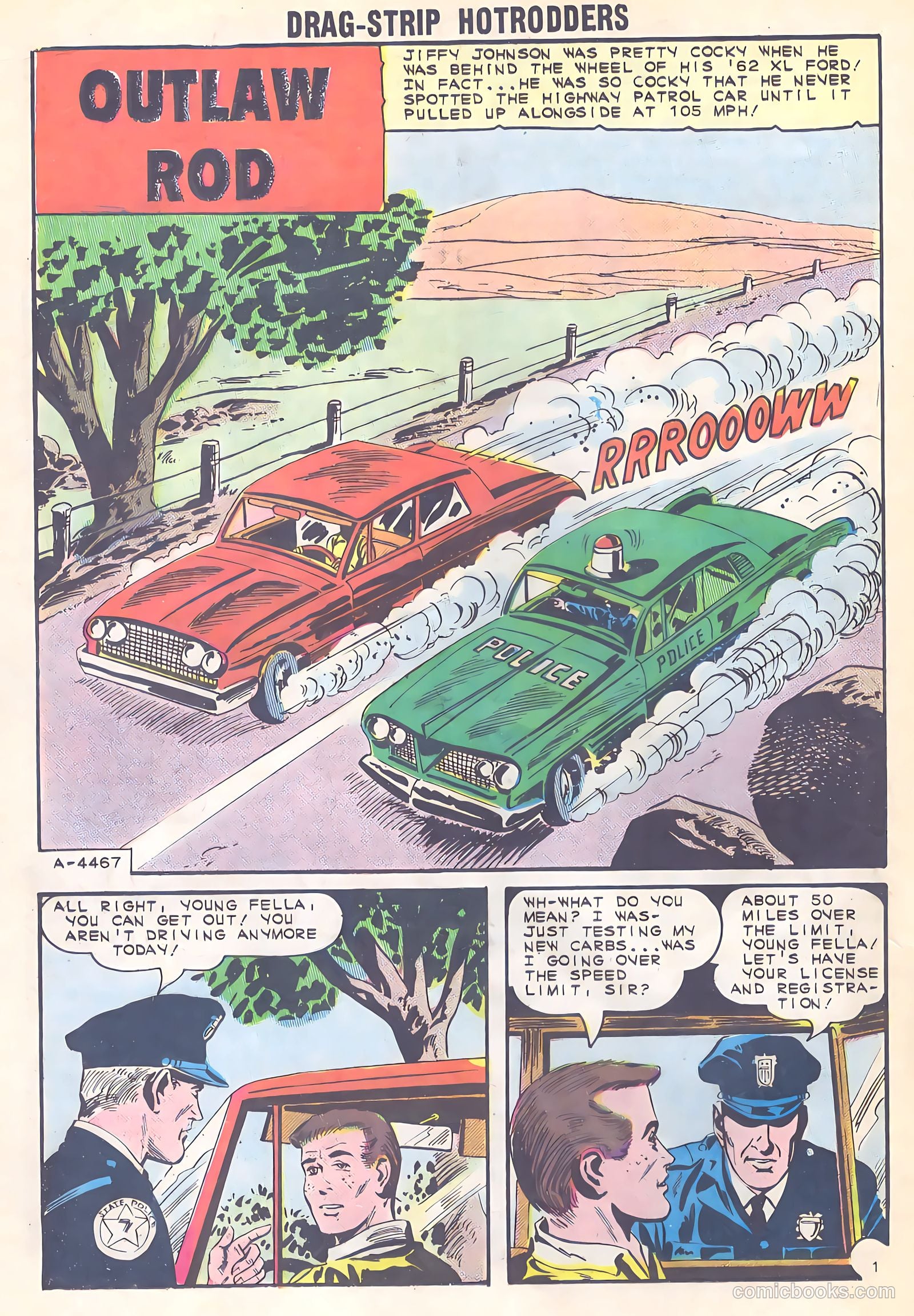 Dragstrip Hotrodders [Drag-Strip Hotrodders] #2 (1965) — page 20 of 36