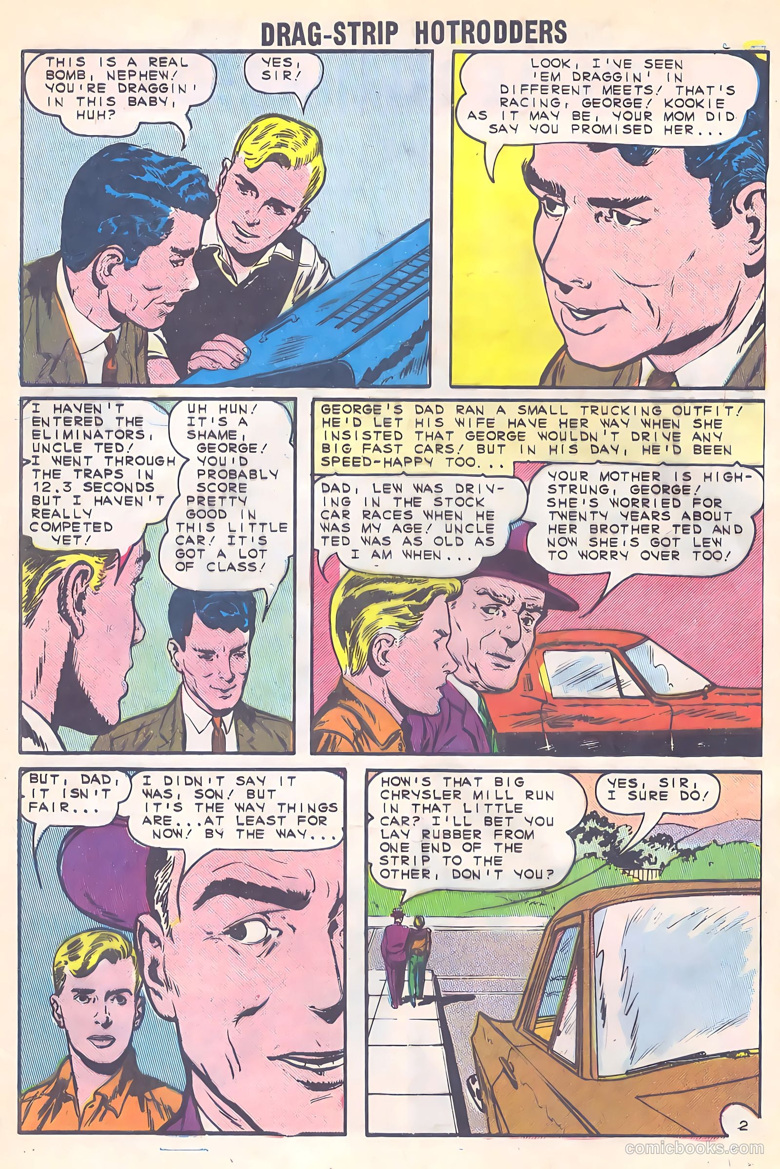 Dragstrip Hotrodders [Drag-Strip Hotrodders] #2 (1965) — page 28 of 36