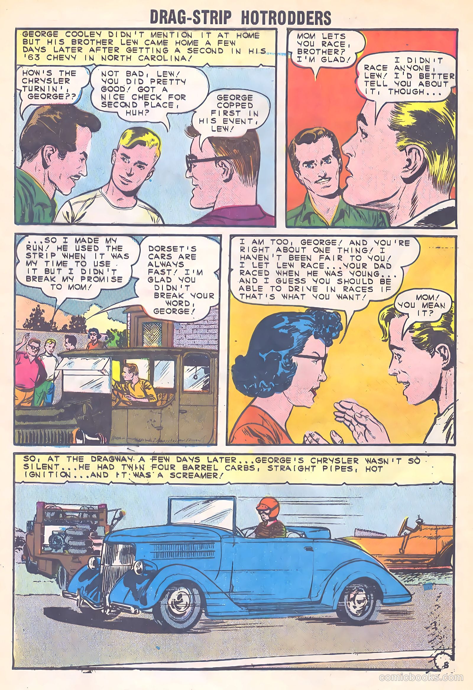 Dragstrip Hotrodders [Drag-Strip Hotrodders] #2 (1965) — page 32 of 36