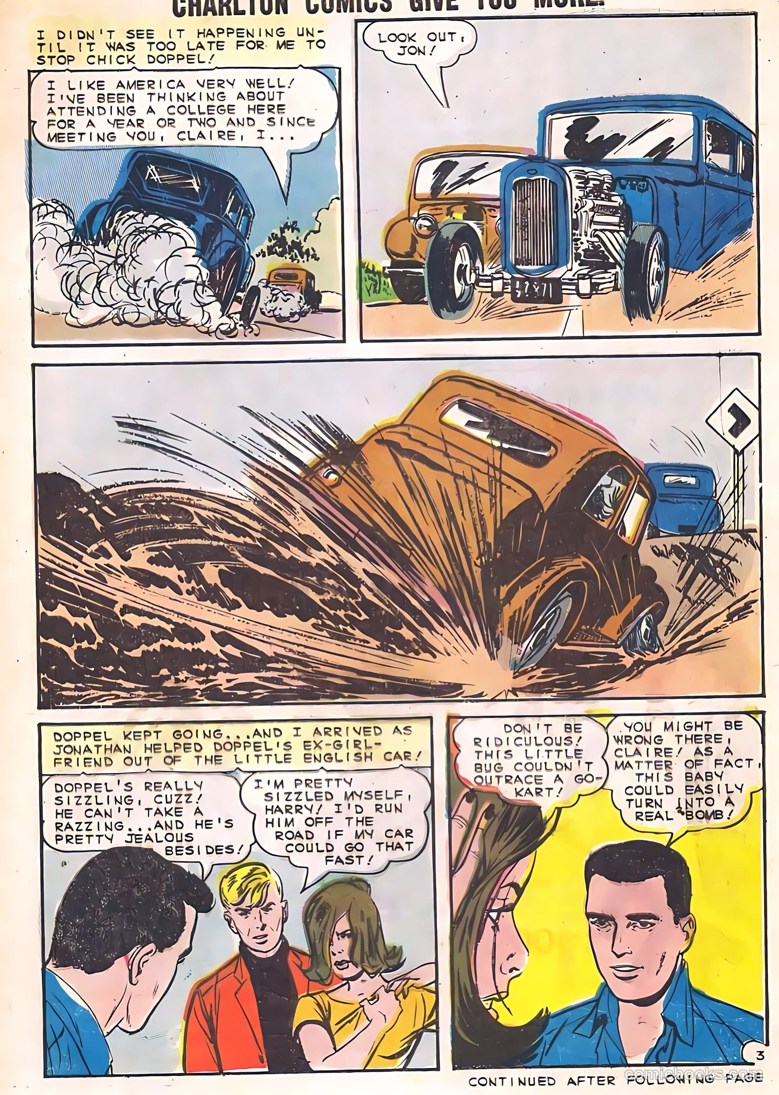 Dragstrip Hotrodders [Drag-Strip Hotrodders] #3 (1965) — page 4 of 25