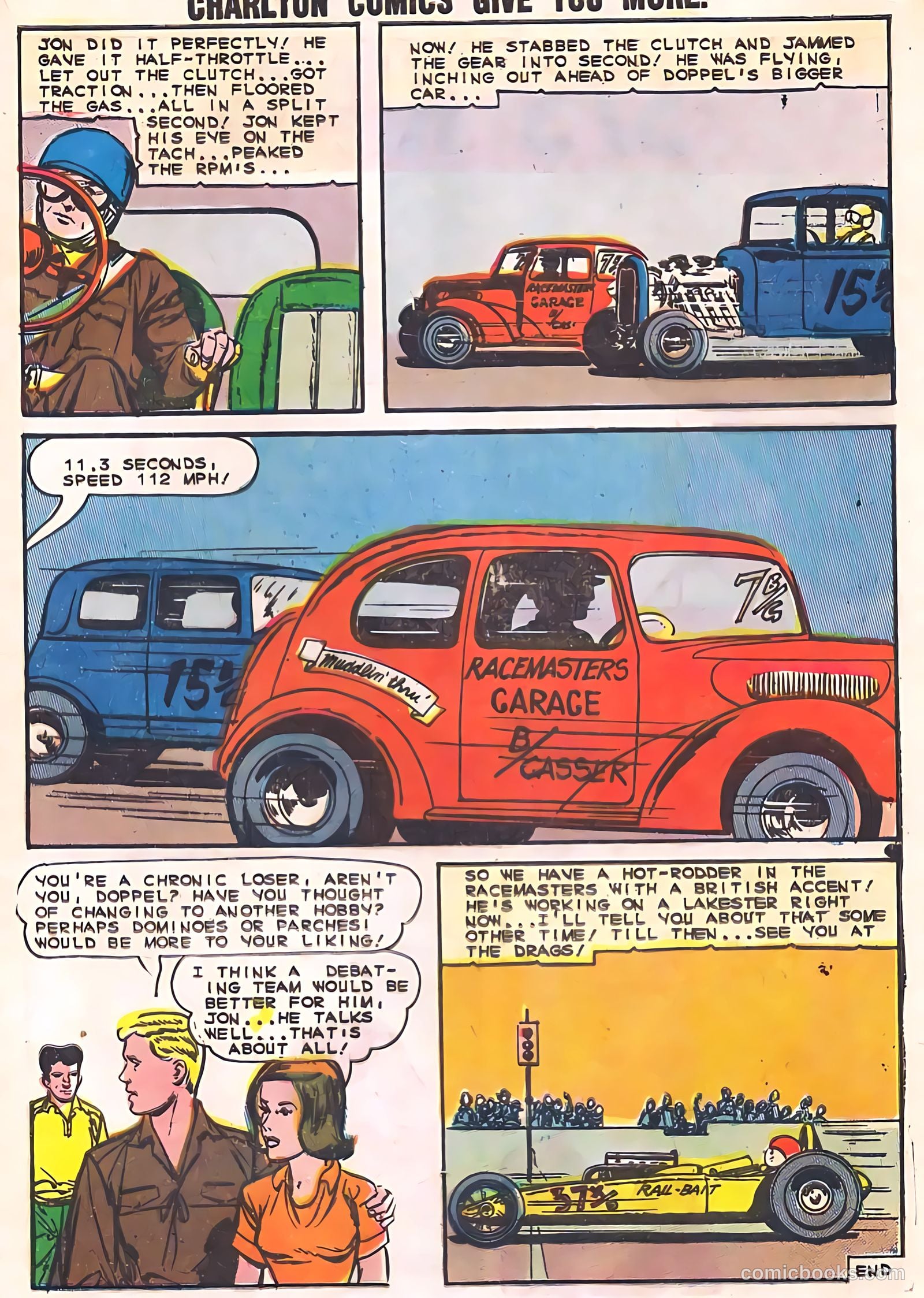 Dragstrip Hotrodders [Drag-Strip Hotrodders] #3 (1965) — page 7 of 25