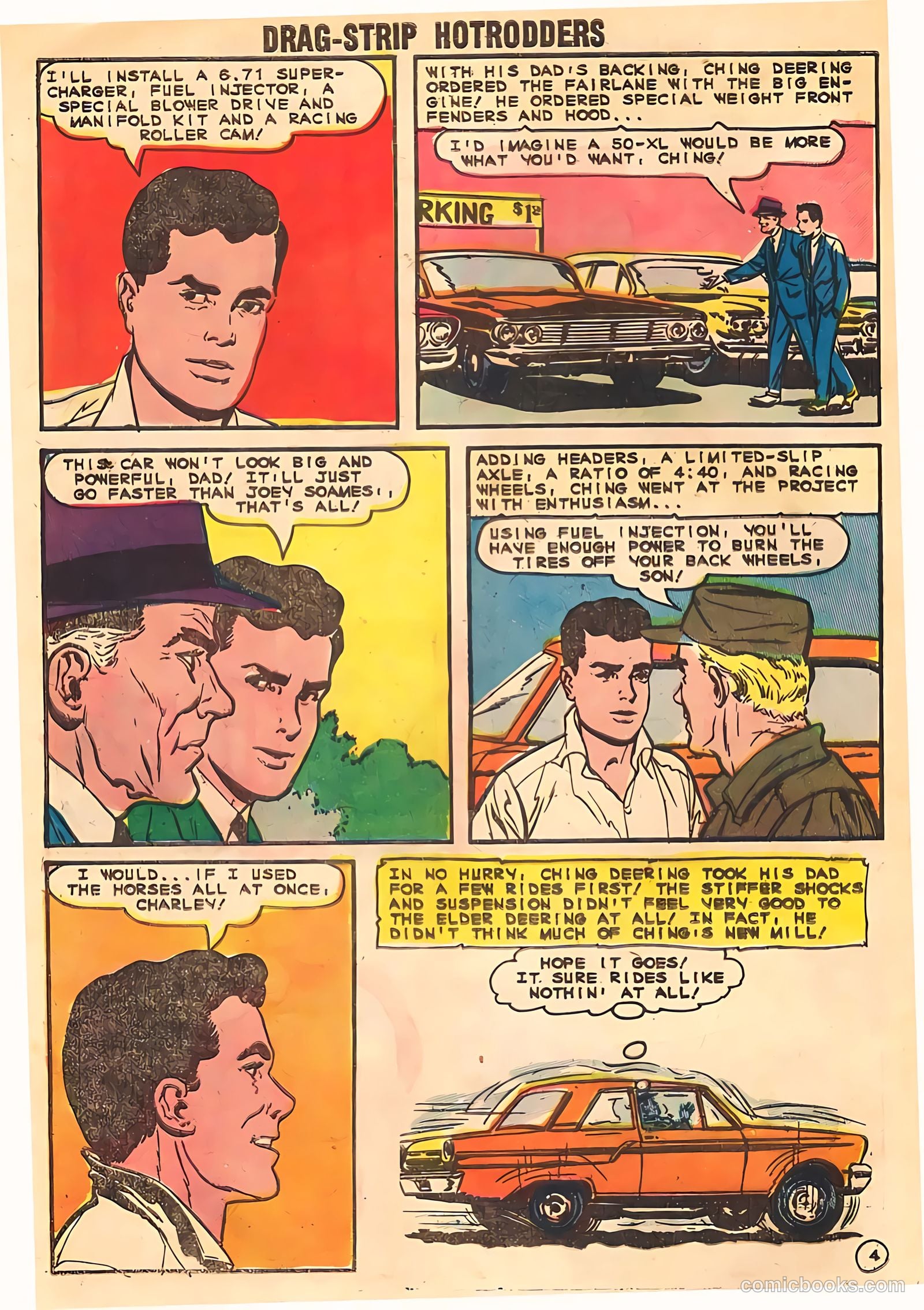 Dragstrip Hotrodders [Drag-Strip Hotrodders] #3 (1965) — page 11 of 25