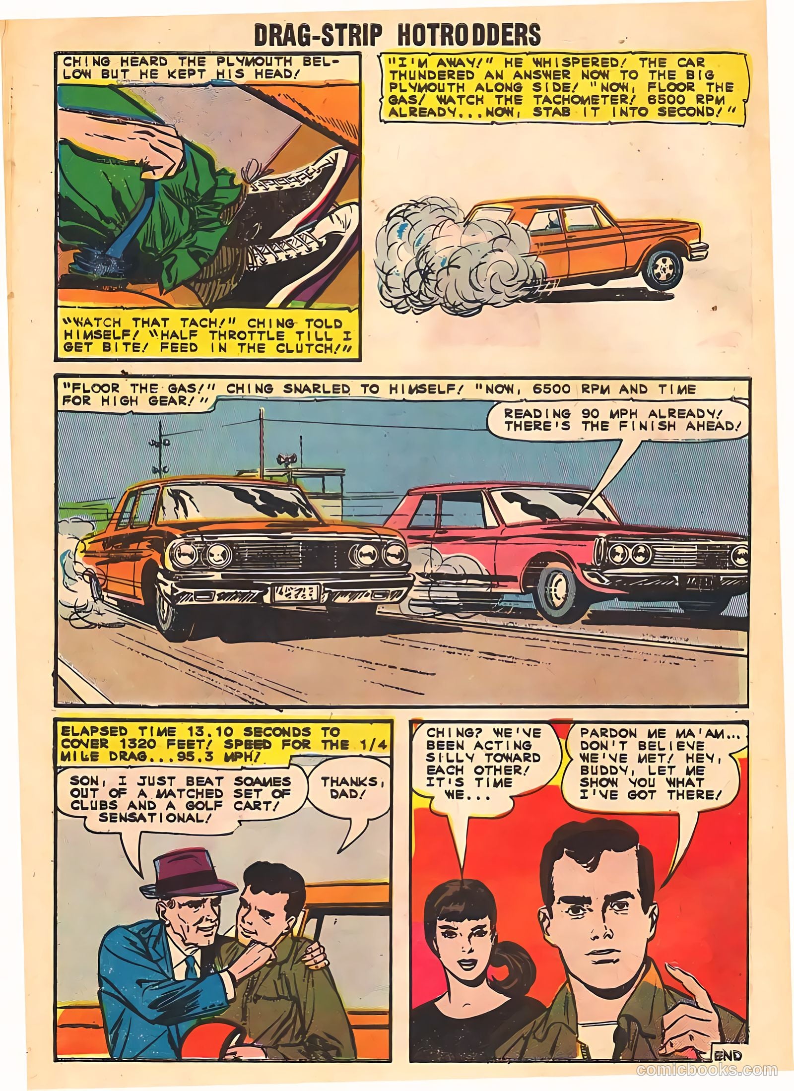 Dragstrip Hotrodders [Drag-Strip Hotrodders] #3 (1965) — page 13 of 25