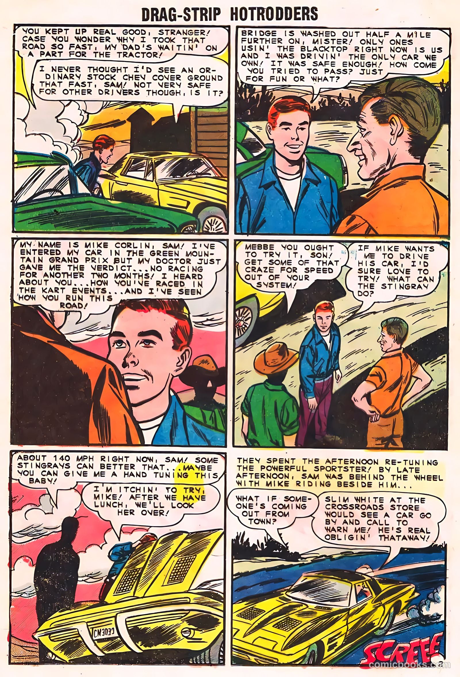 Dragstrip Hotrodders [Drag-Strip Hotrodders] #3 (1965) — page 15 of 25