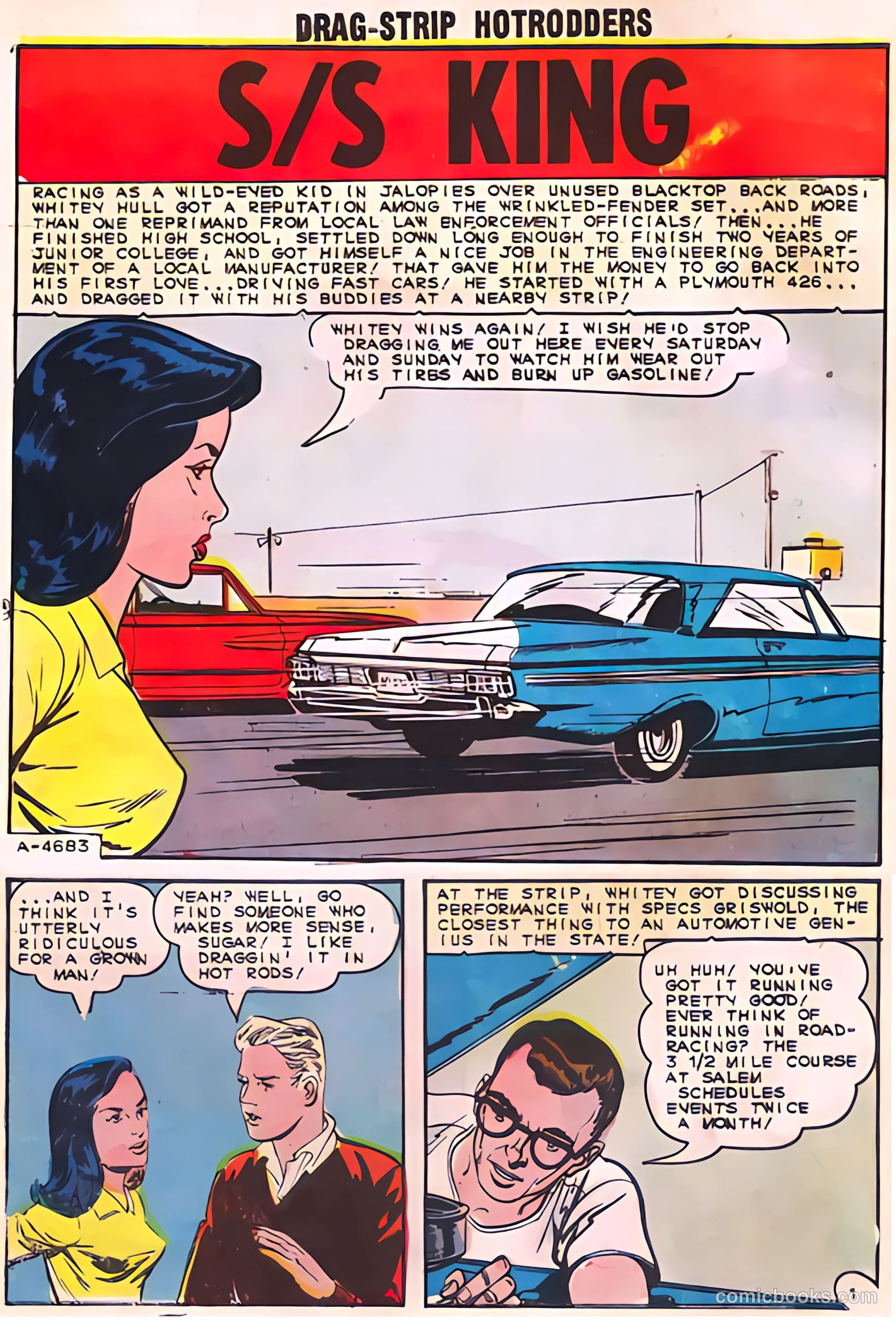 Dragstrip Hotrodders [Drag-Strip Hotrodders] #3 (1965) — page 19 of 25