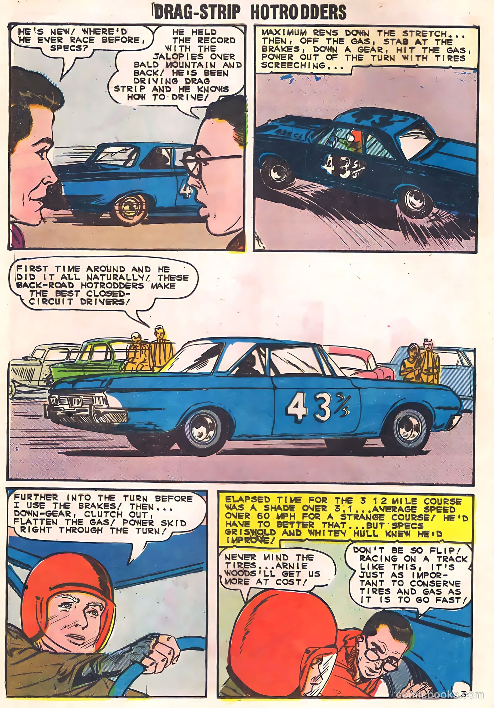 Dragstrip Hotrodders [Drag-Strip Hotrodders] #3 (1965) — page 21 of 25