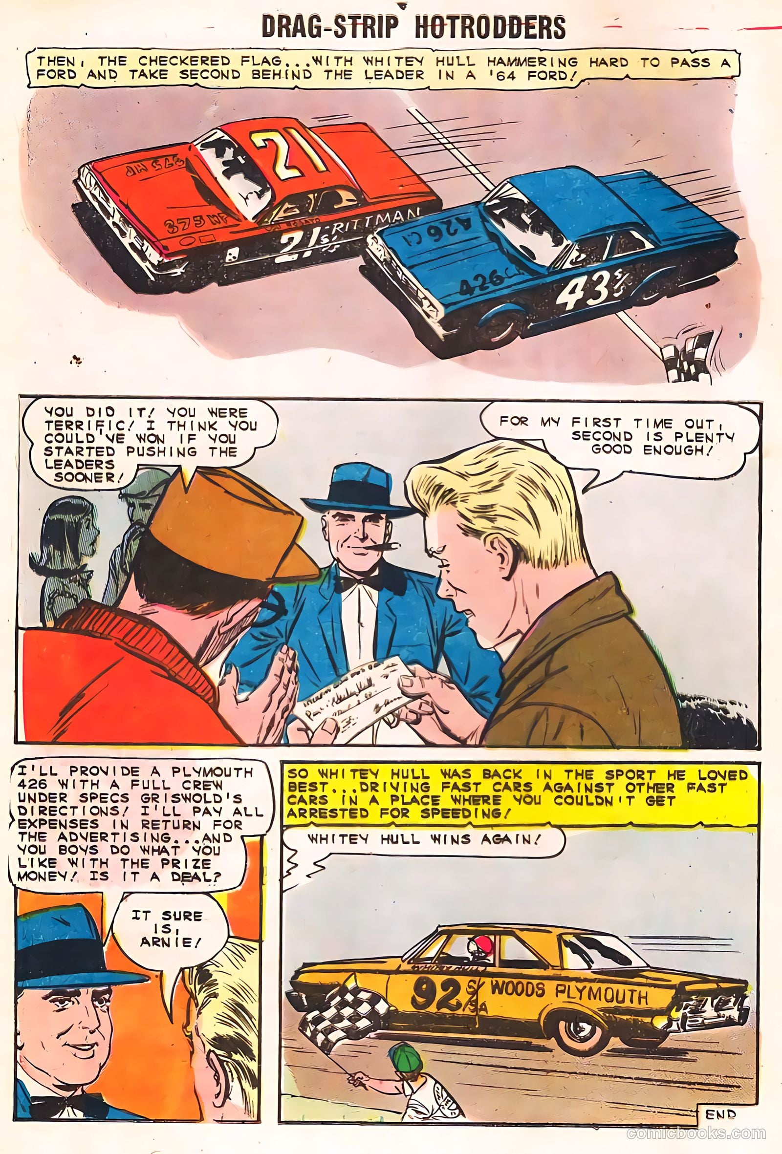 Dragstrip Hotrodders [Drag-Strip Hotrodders] #3 (1965) — page 24 of 25