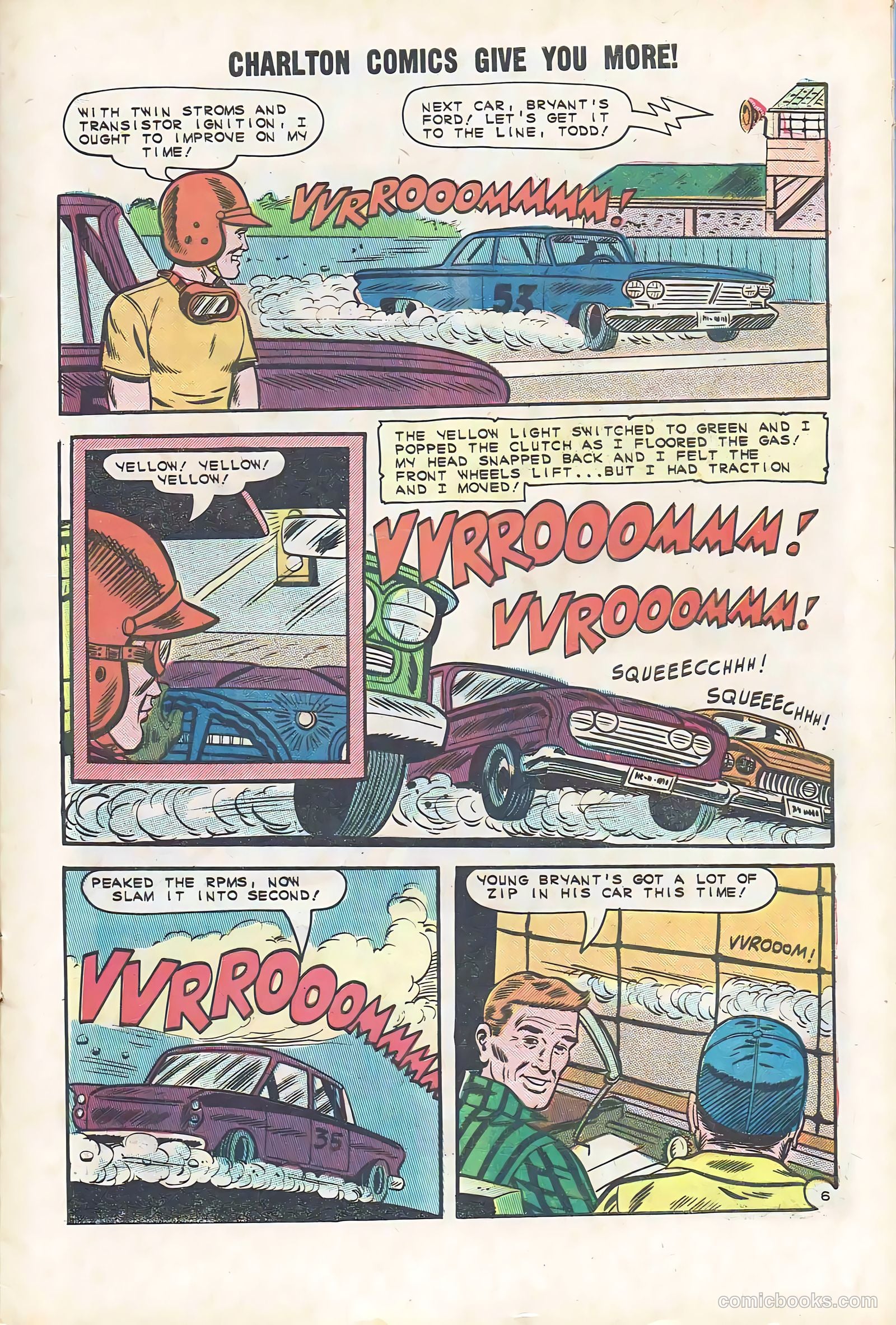 Dragstrip Hotrodders [Drag-Strip Hotrodders] #4 (1965) — page 9 of 36