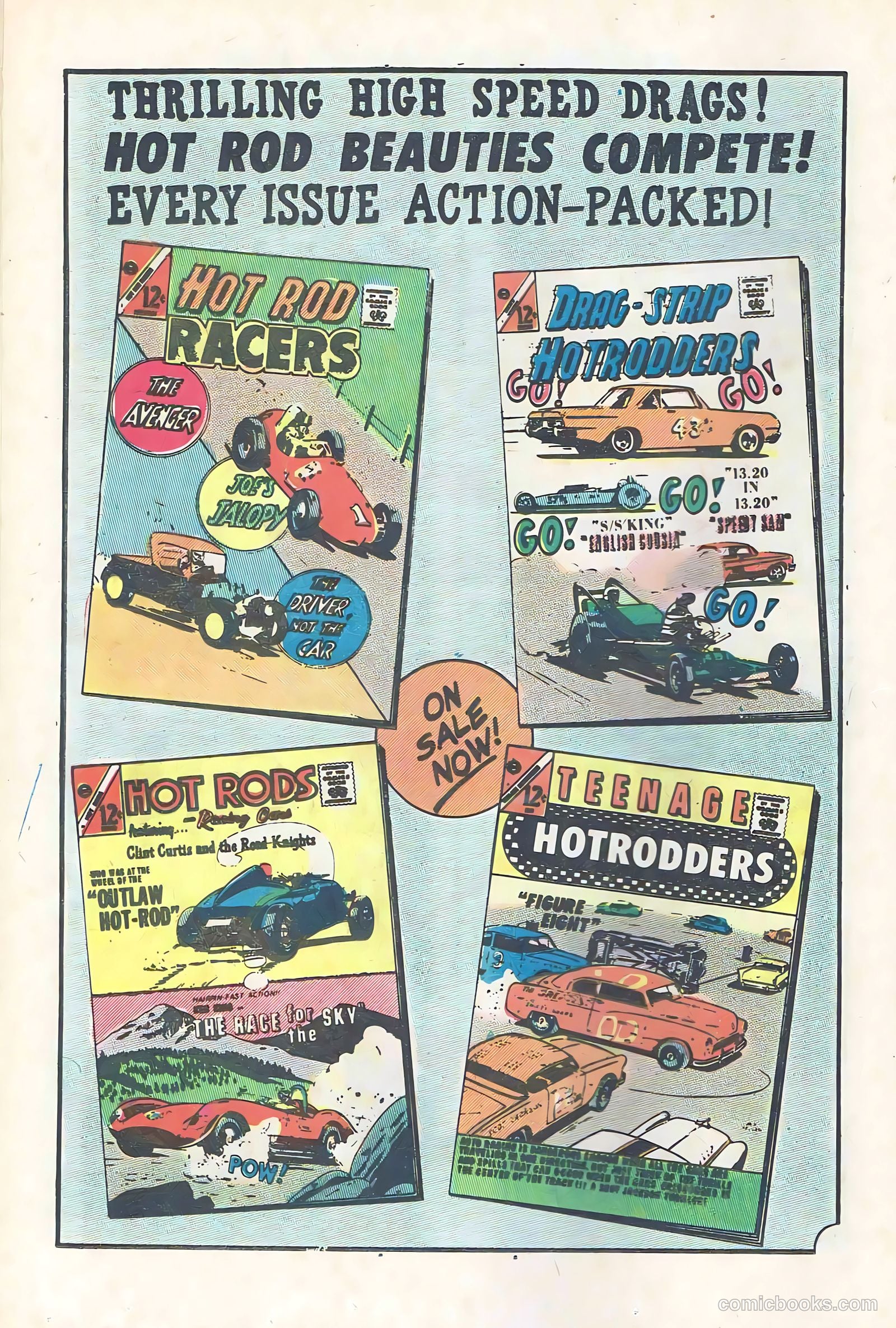 Dragstrip Hotrodders [Drag-Strip Hotrodders] #4 (1965) — page 12 of 36