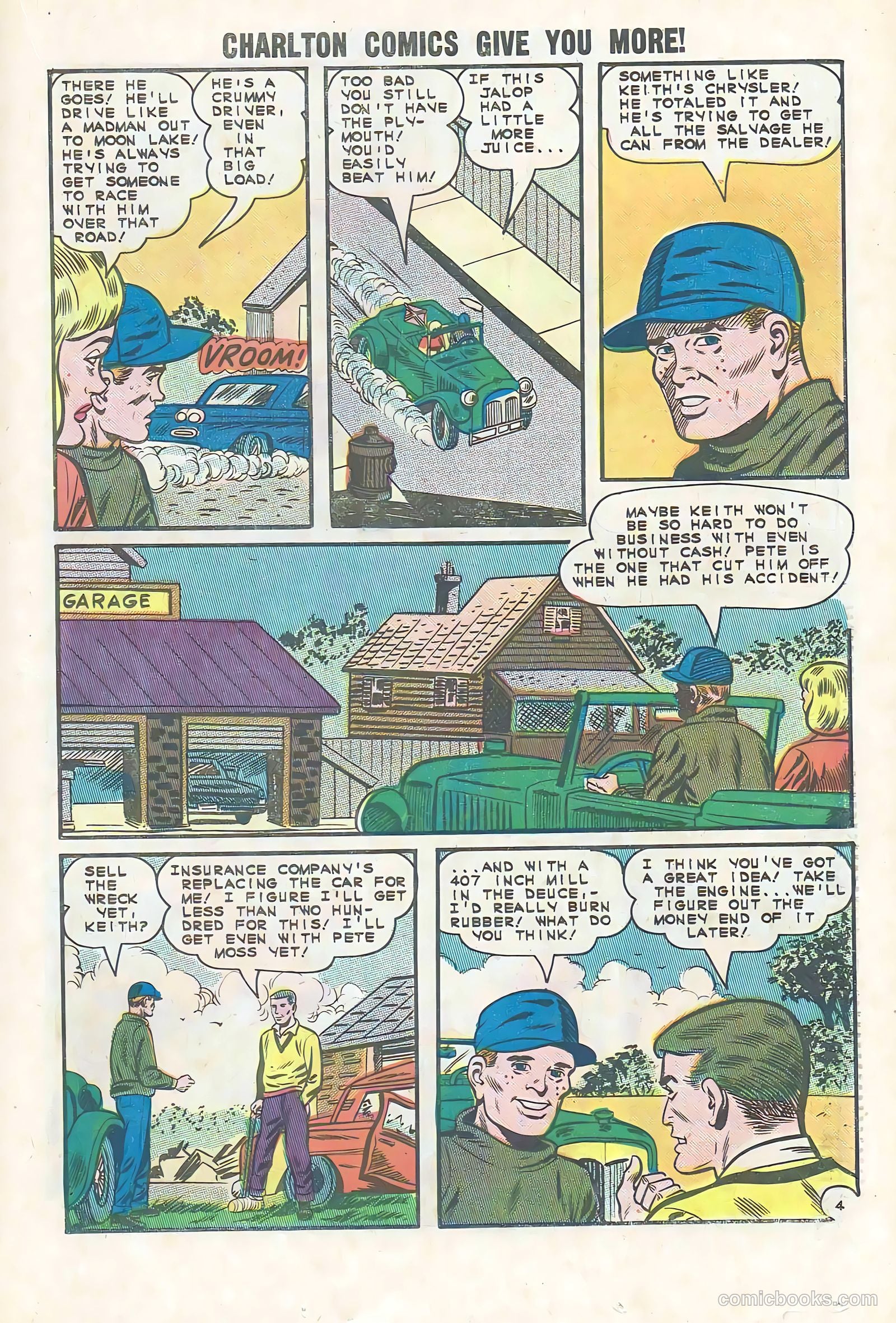Dragstrip Hotrodders [Drag-Strip Hotrodders] #4 (1965) — page 19 of 36