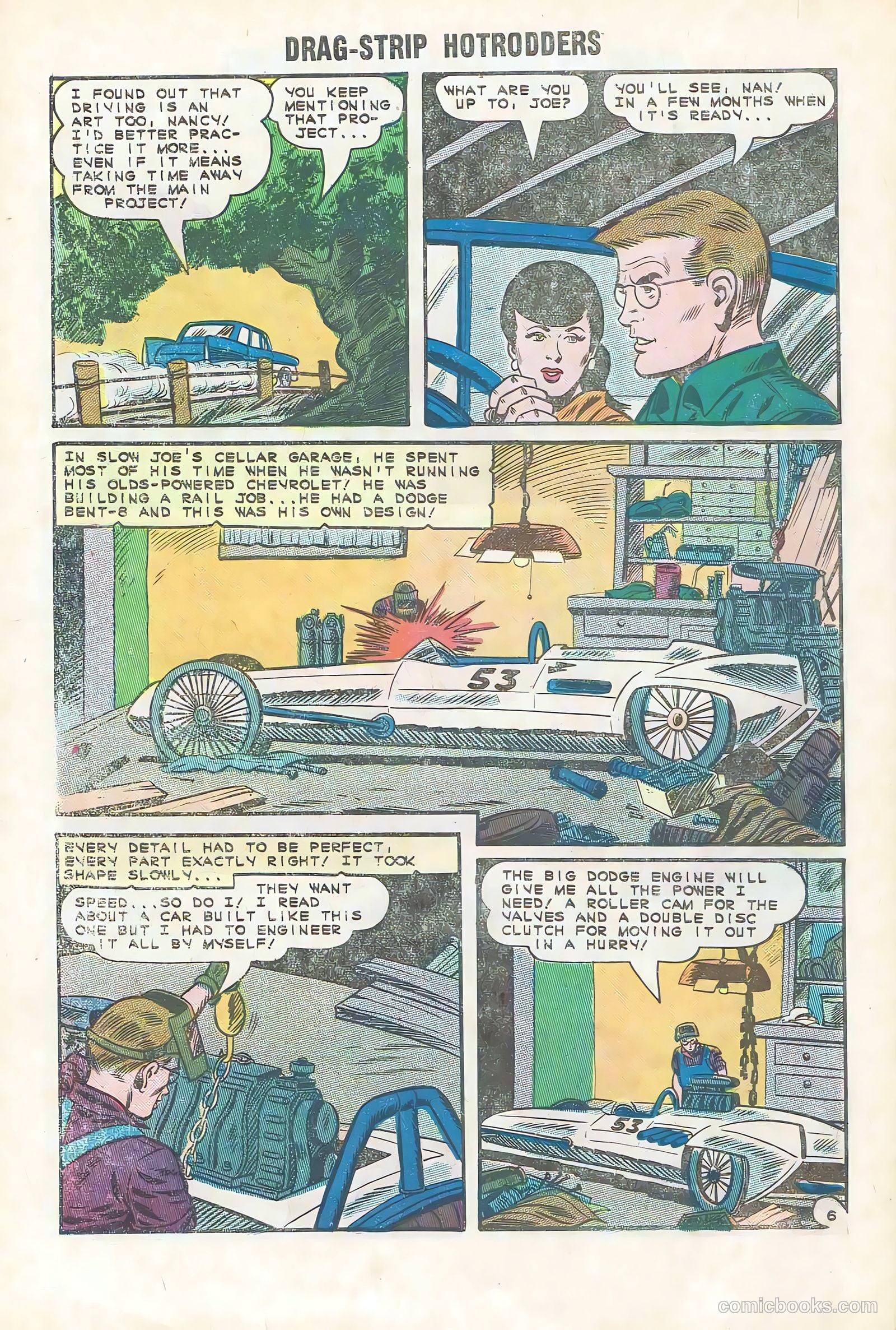 Dragstrip Hotrodders [Drag-Strip Hotrodders] #4 (1965) — page 30 of 36