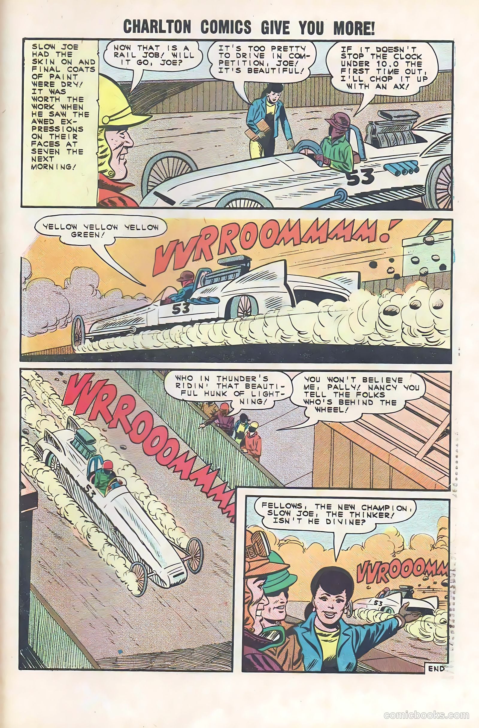 Dragstrip Hotrodders [Drag-Strip Hotrodders] #4 (1965) — page 33 of 36