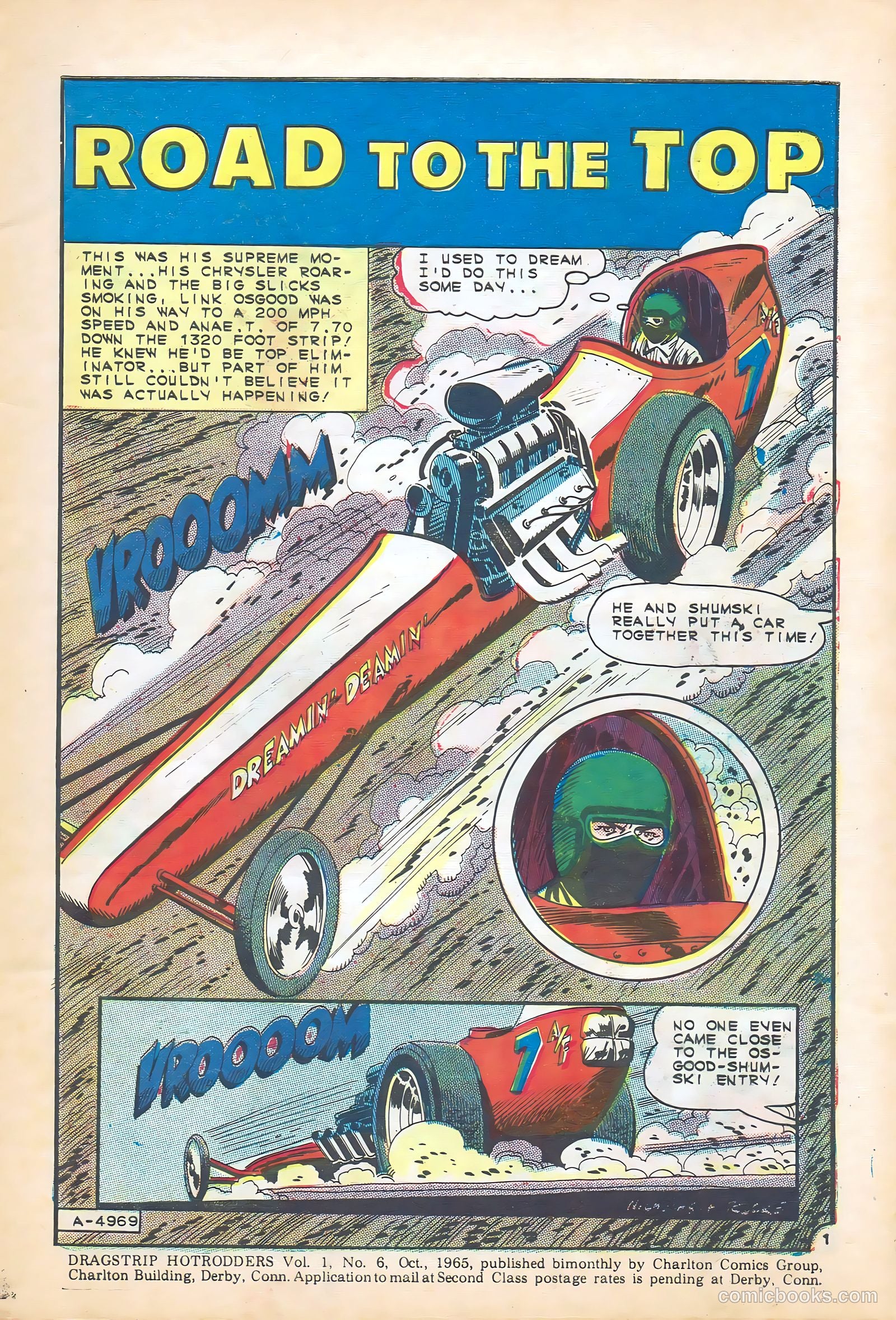 Dragstrip Hotrodders [Drag-Strip Hotrodders] #6 (1965) — page 3 of 36