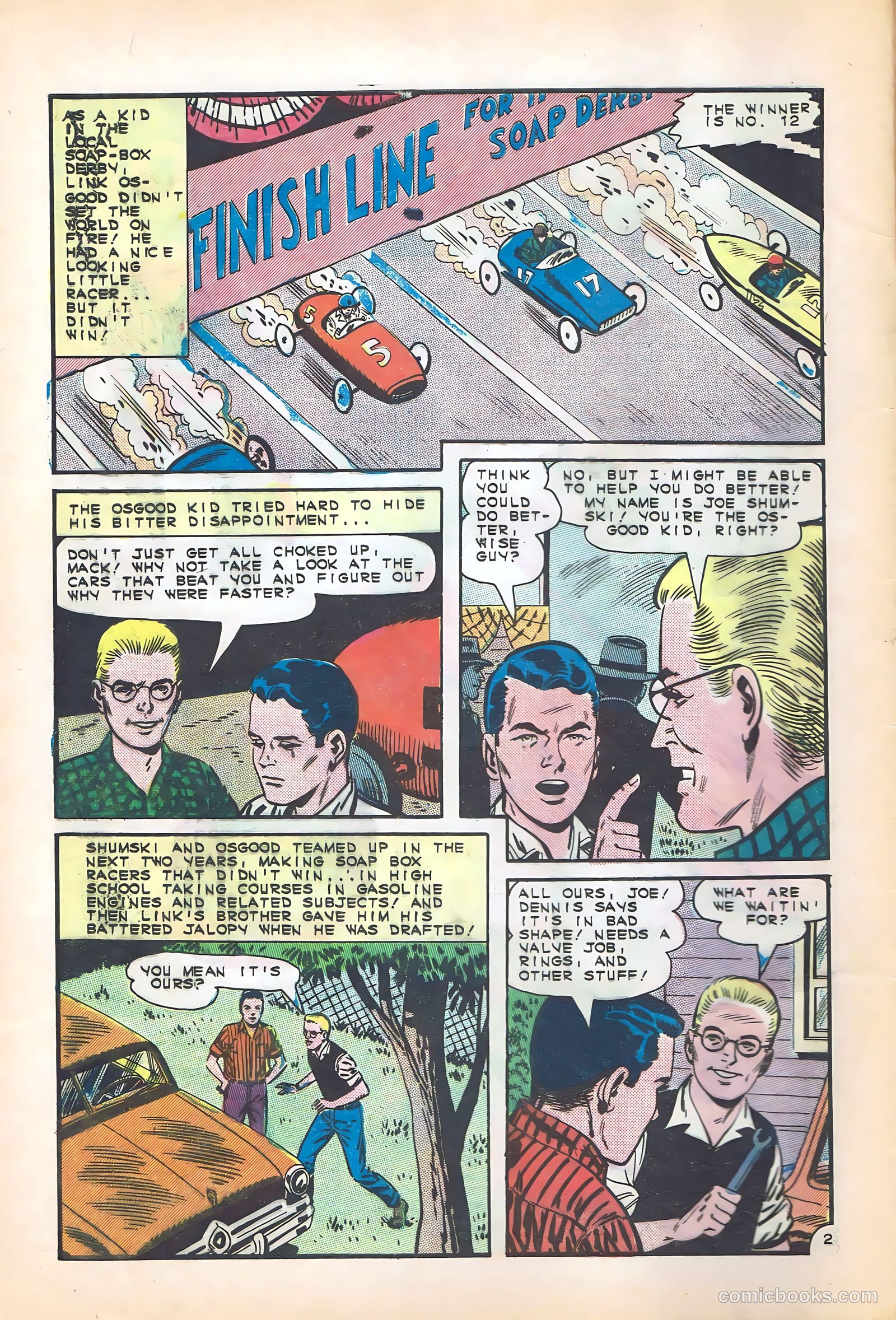 Dragstrip Hotrodders [Drag-Strip Hotrodders] #6 (1965) — page 4 of 36