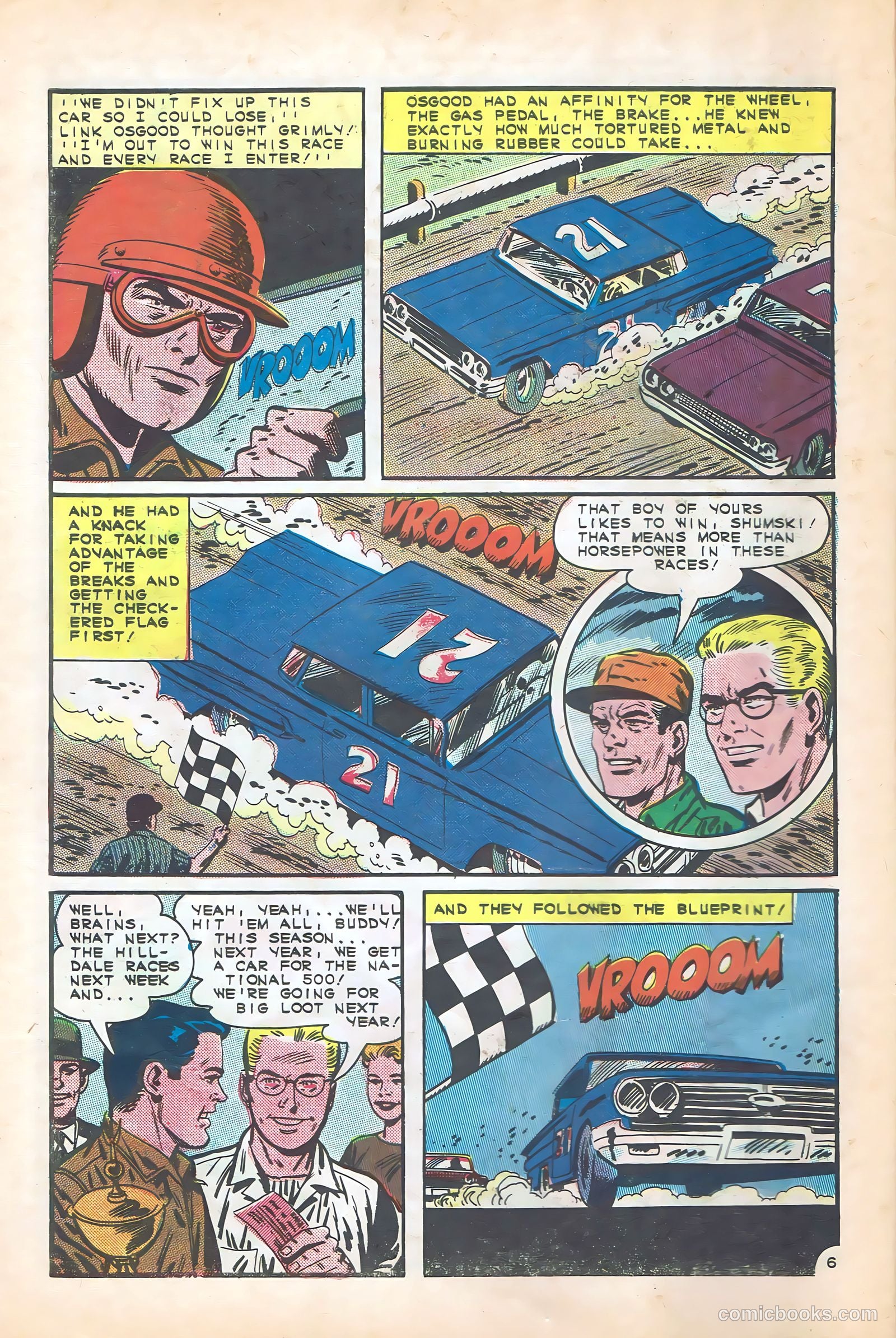 Dragstrip Hotrodders [Drag-Strip Hotrodders] #6 (1965) — page 10 of 36