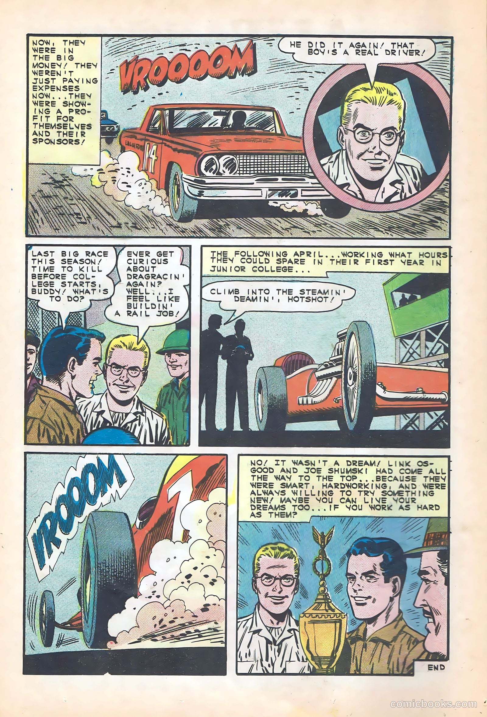Dragstrip Hotrodders [Drag-Strip Hotrodders] #6 (1965) — page 12 of 36