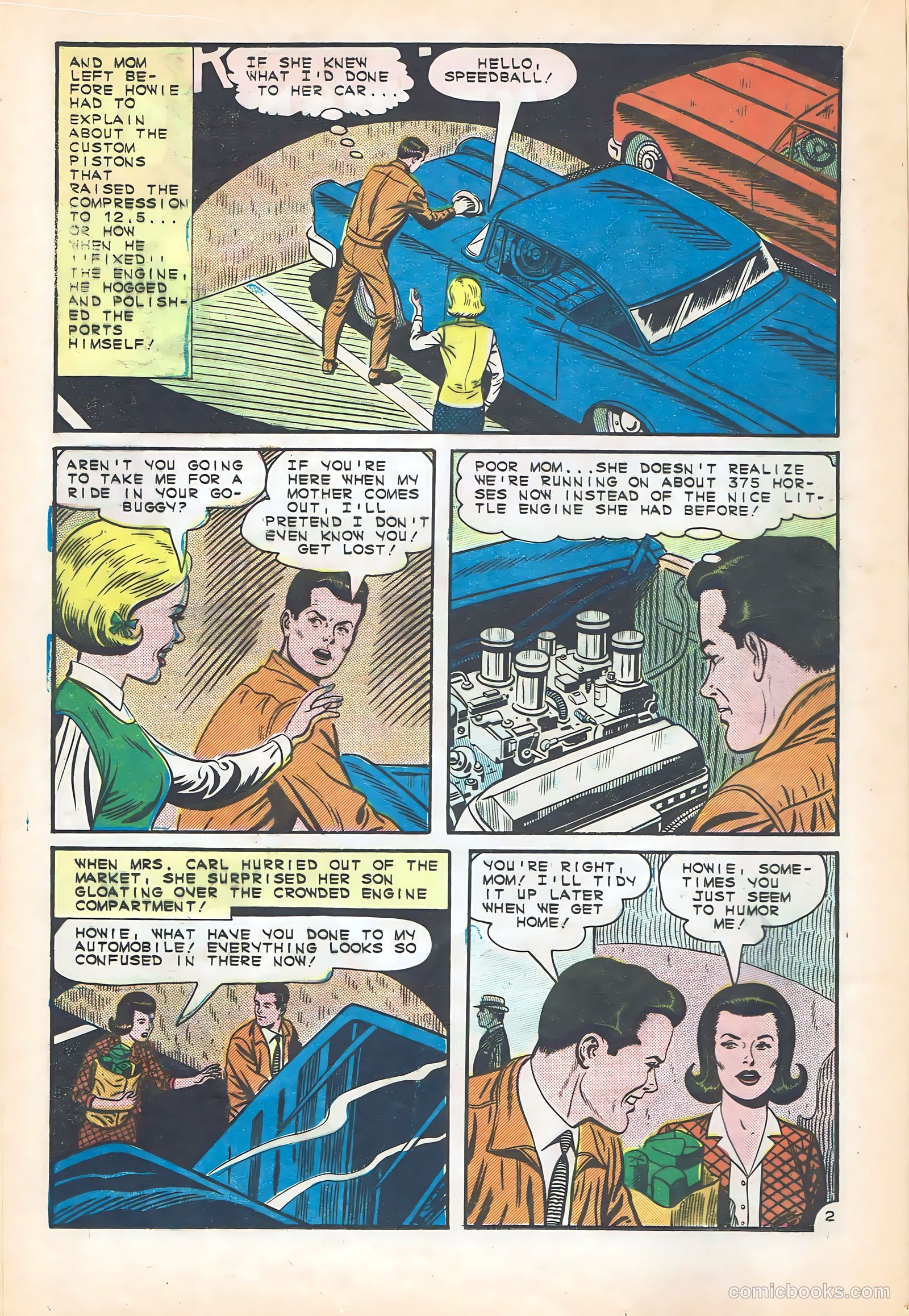 Dragstrip Hotrodders [Drag-Strip Hotrodders] #6 (1965) — page 16 of 36