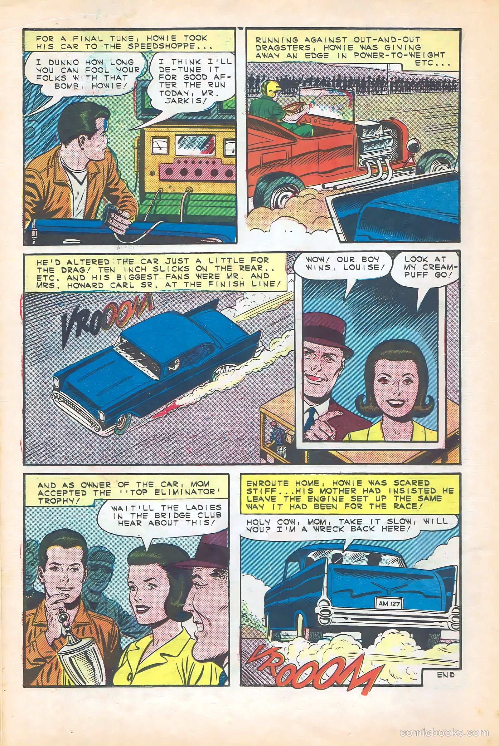 Dragstrip Hotrodders [Drag-Strip Hotrodders] #6 (1965) — page 18 of 36