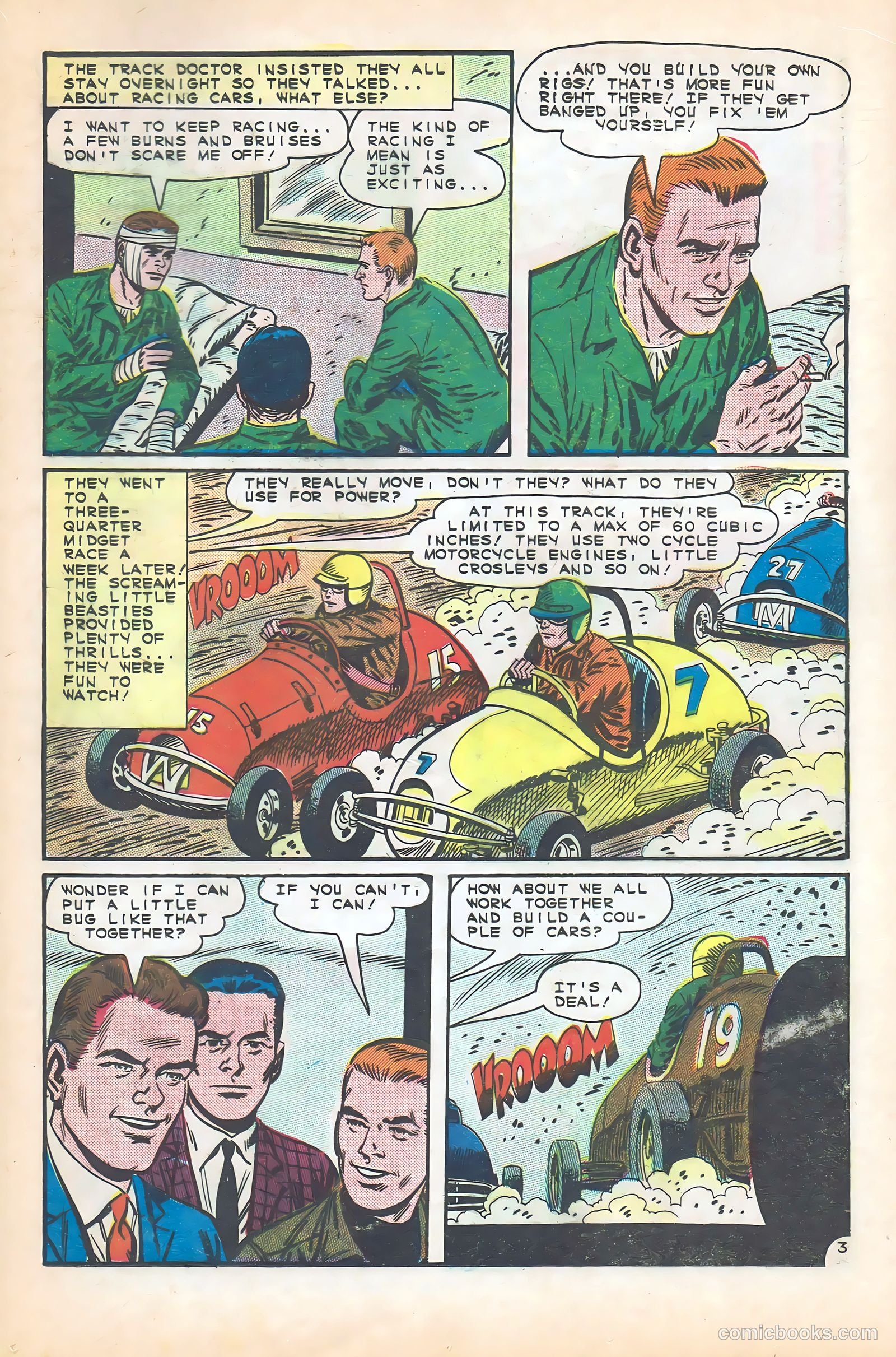 Dragstrip Hotrodders [Drag-Strip Hotrodders] #6 (1965) — page 21 of 36