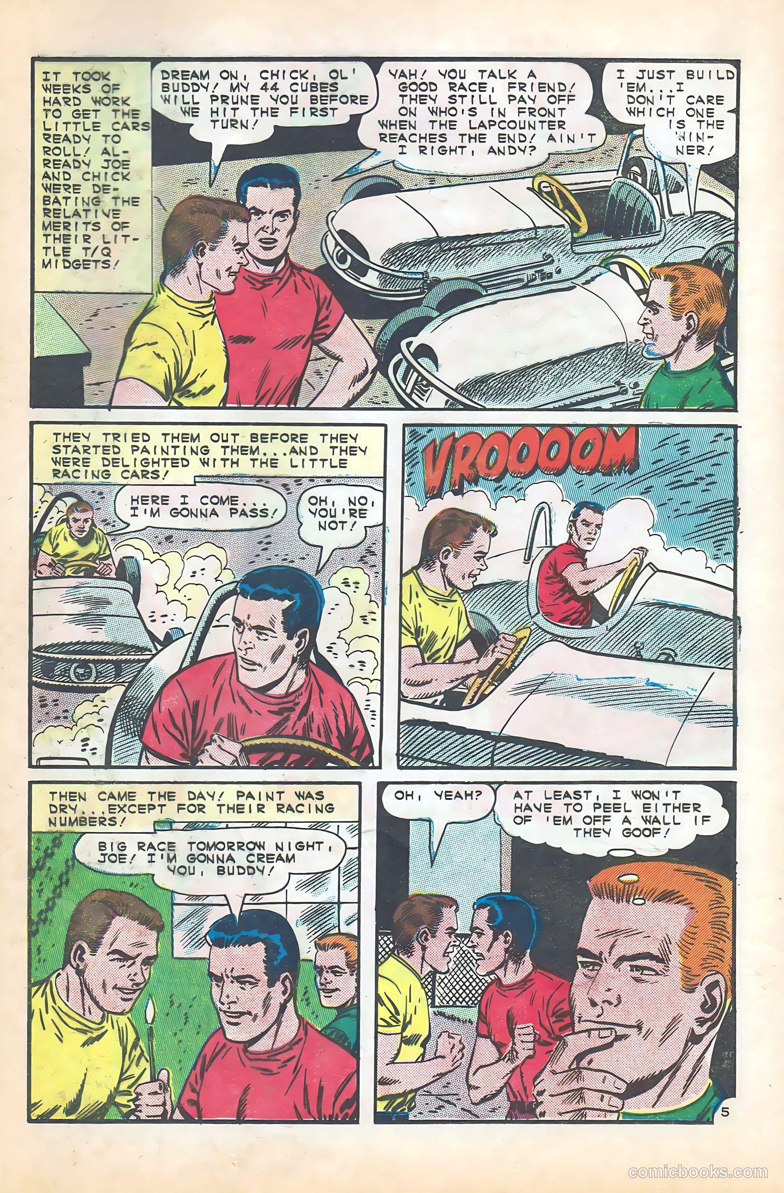 Dragstrip Hotrodders [Drag-Strip Hotrodders] #6 (1965) — page 25 of 36