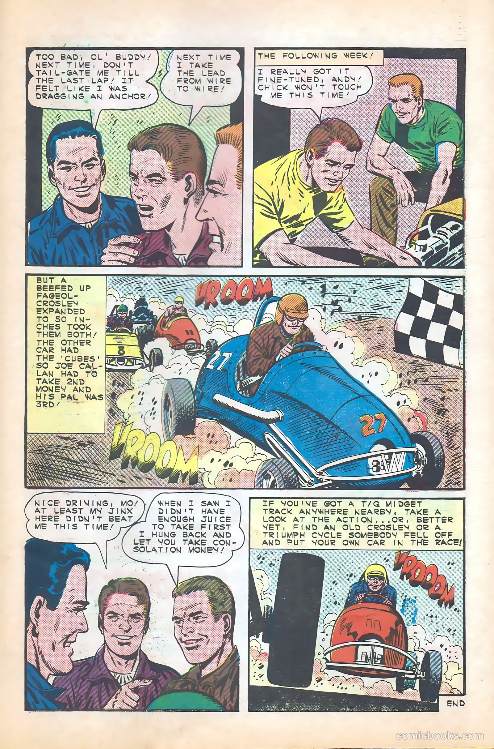 Dragstrip Hotrodders [Drag-Strip Hotrodders] #6 (1965) — page 27 of 36
